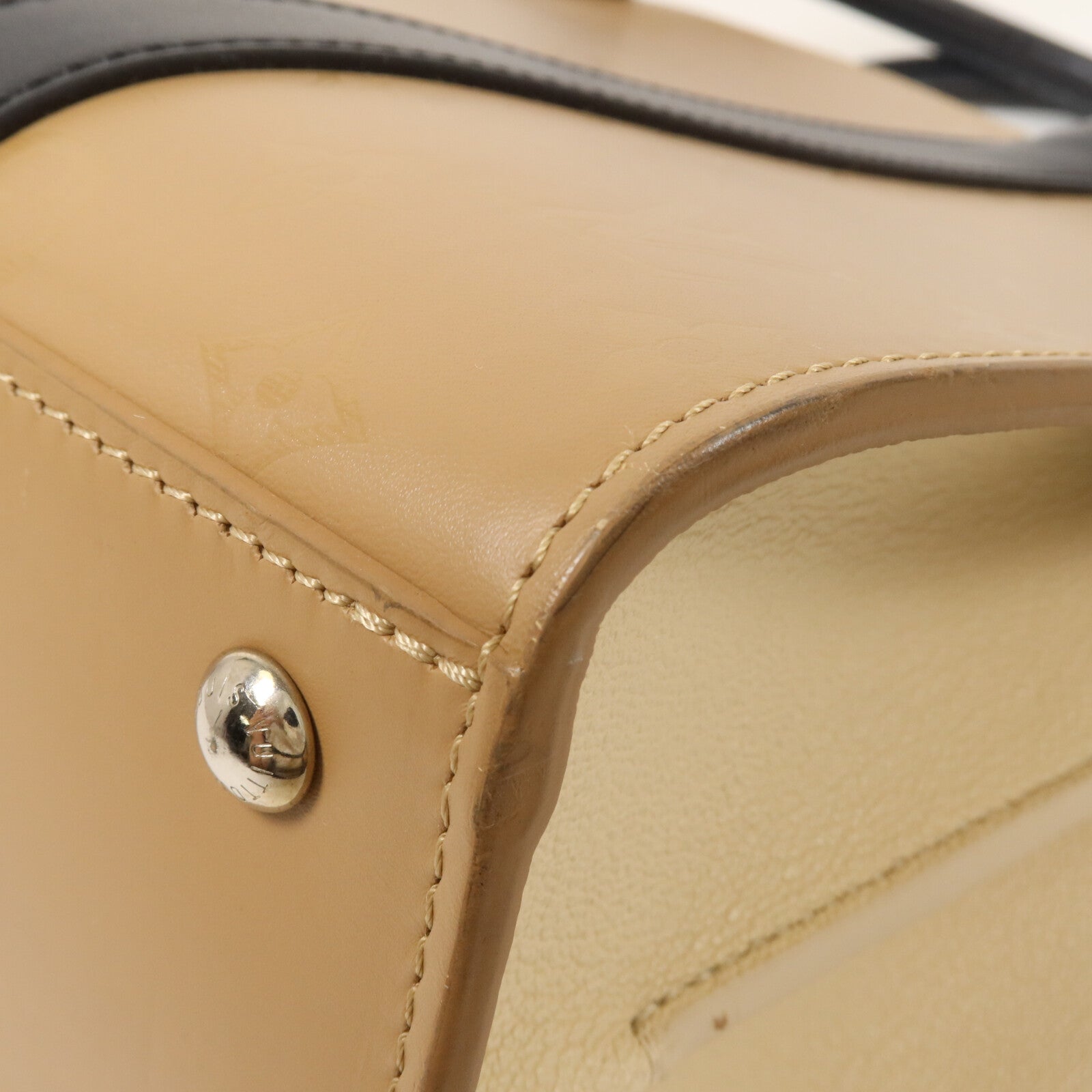 LOUIS VUITTON 牛皮皮革Very Tote MM手挽肩背兩用袋