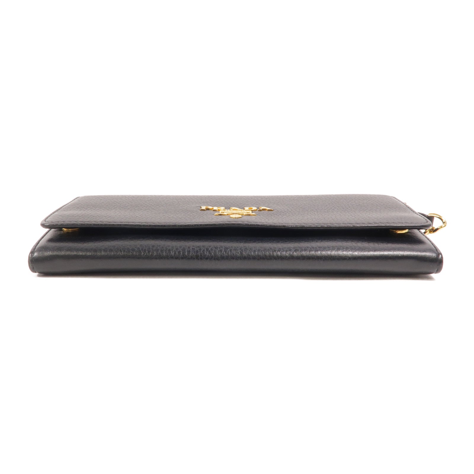 PRADA 牛皮皮革Wallet On Chain鏈帶肩背袋