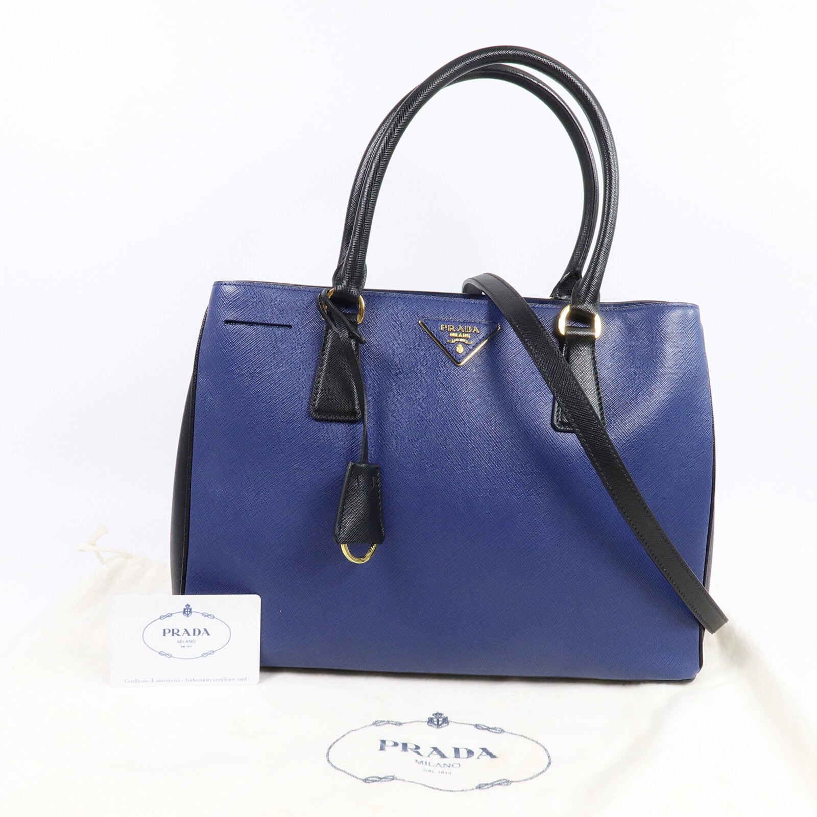 PRADA 牛皮皮革2 Way Shoulder Bag手挽肩背兩用袋