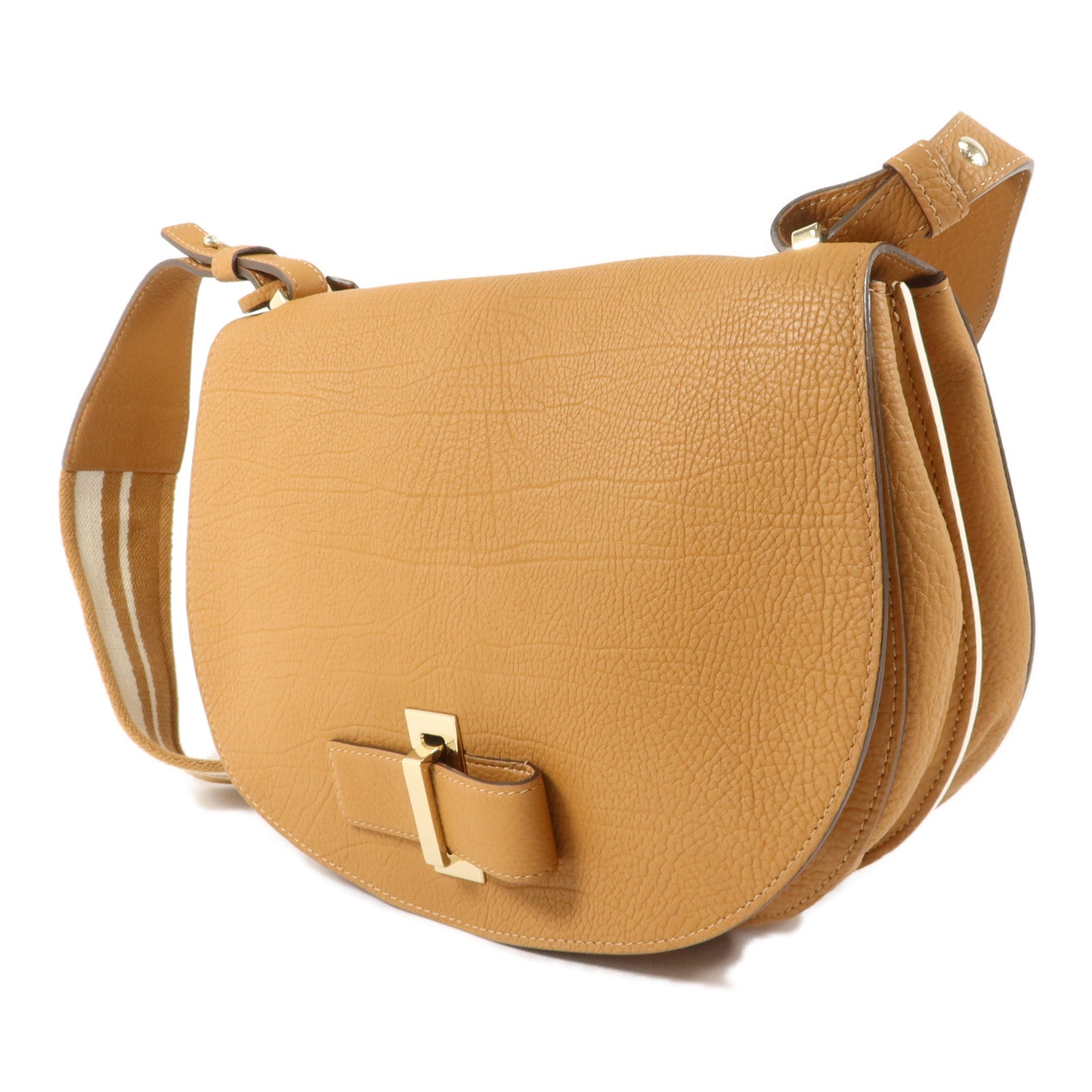 Delvaux 牛皮皮革Le Mutin MM肩背袋