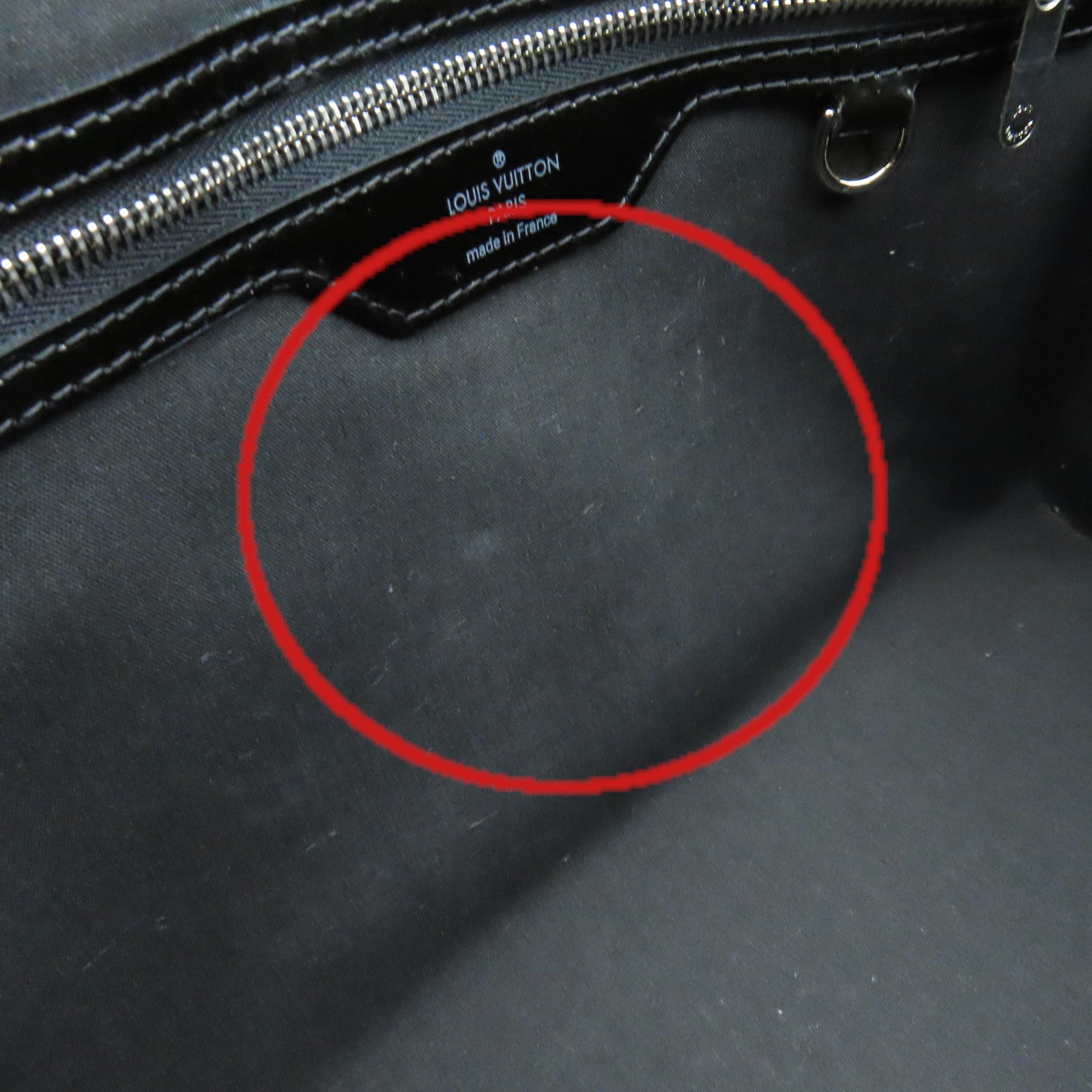 LOUIS VUITTON Epi Electric Blar MM 2ay Shoulder Bag手挽肩背袋两用袋黑色