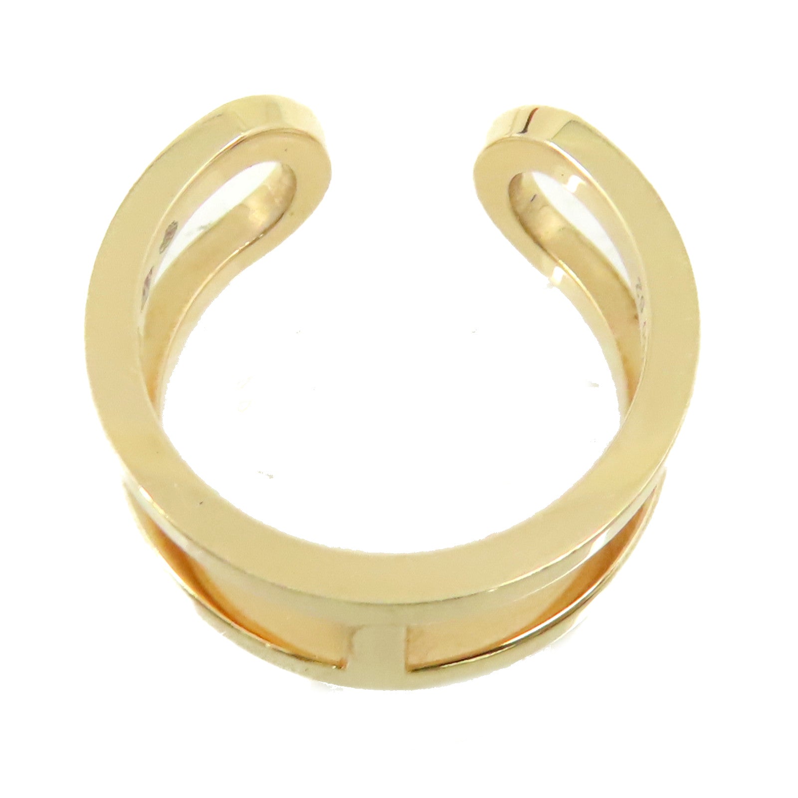 HERMES 【激減優惠】18K玫瑰金Bague Ever Chaine D'Ance Ring戒指#52