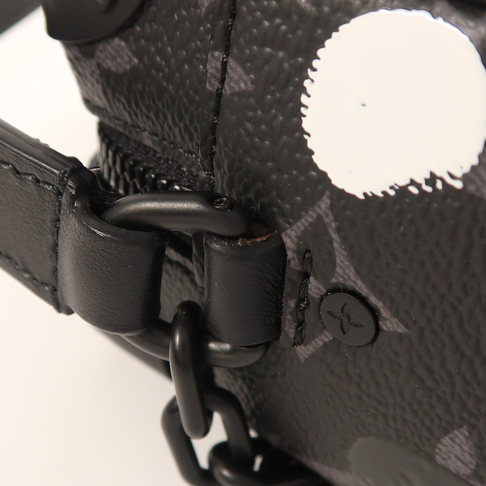 LOUIS VUITTON Monogram Eclipse Mini Soft Trunk肩背袋