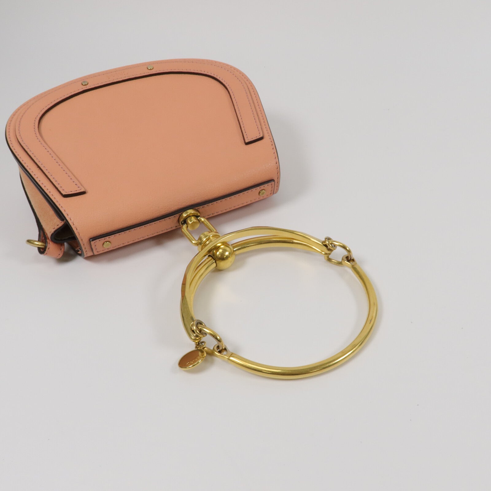 Chloe 牛皮皮革Nile手挽肩背兩用袋
