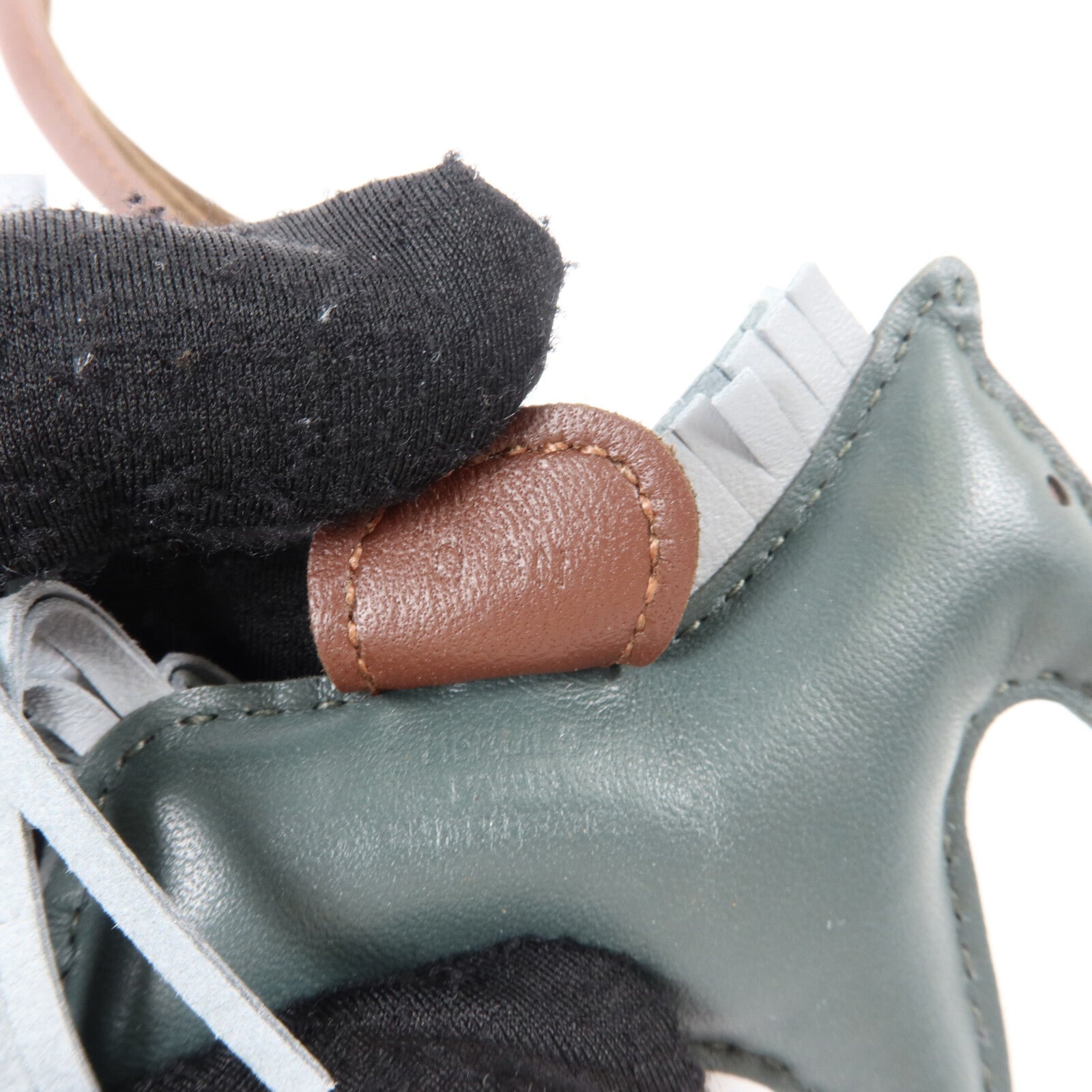 HERMES Milo皮革Rodeo PM掛飾Terre