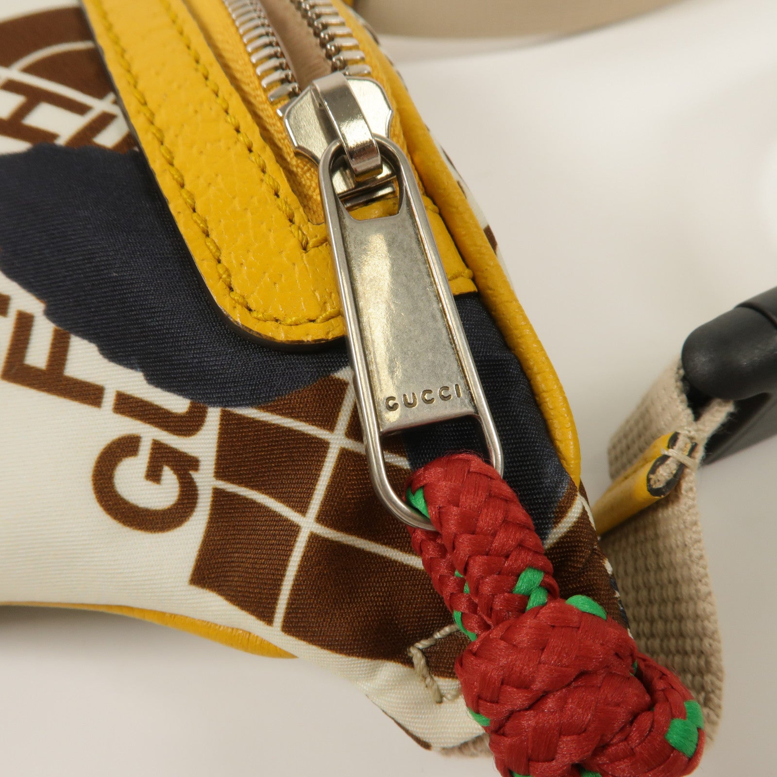 GUCCI GG The North Face Wrap Waist Bag Shoulder Bag Nylon Multicolor