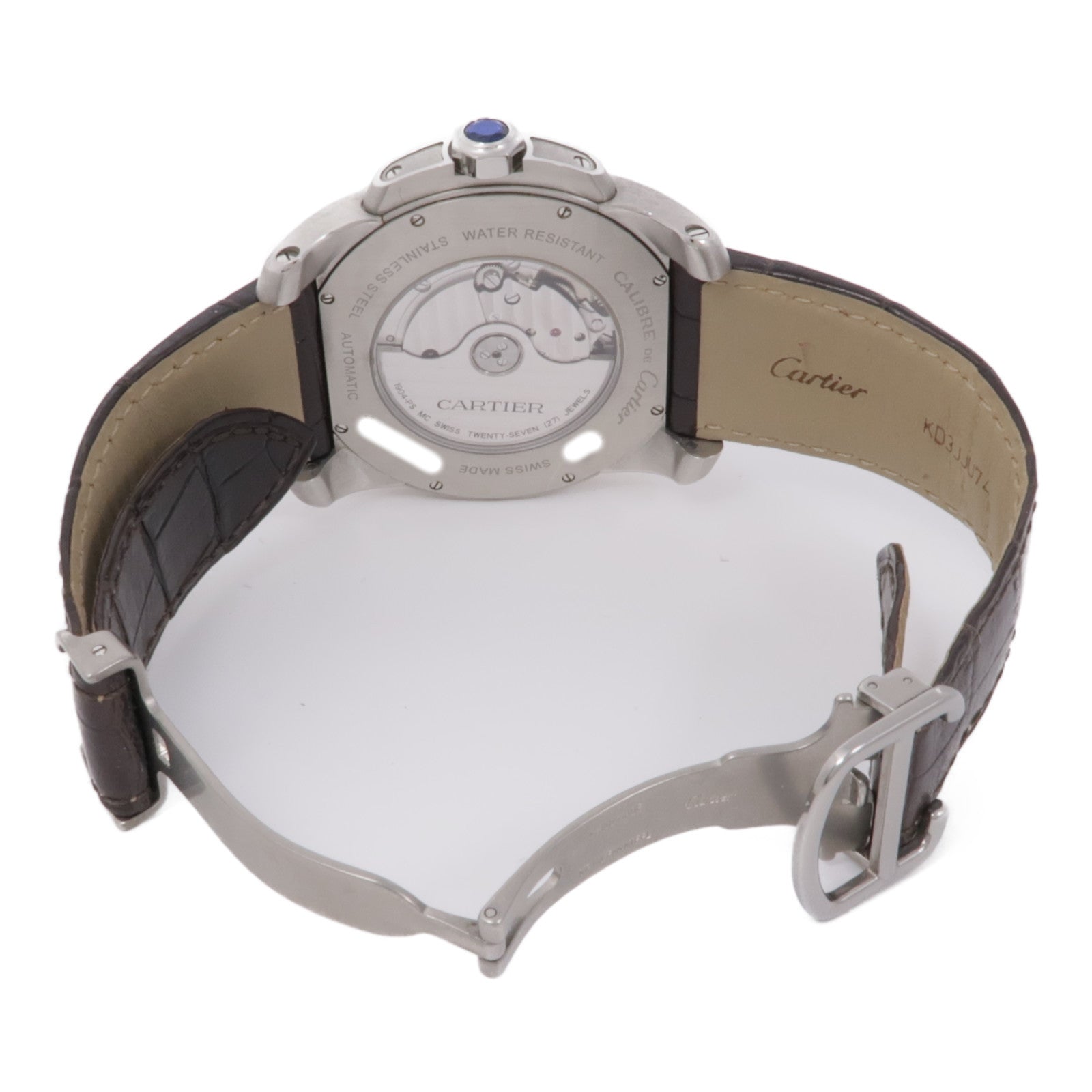 CARTIER Calibre de Cartier W7100051 Automatic Watch Stainless Steel 18K YG