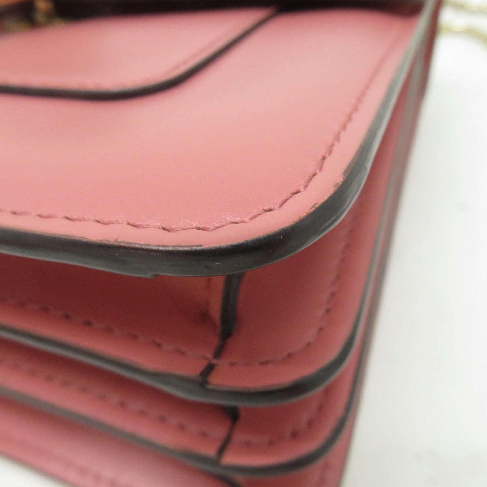 BVLGARI (PRICE DOWN) GWH Serpenti Forever 2Way Shoulder Handbag Calfskin Leather Pink