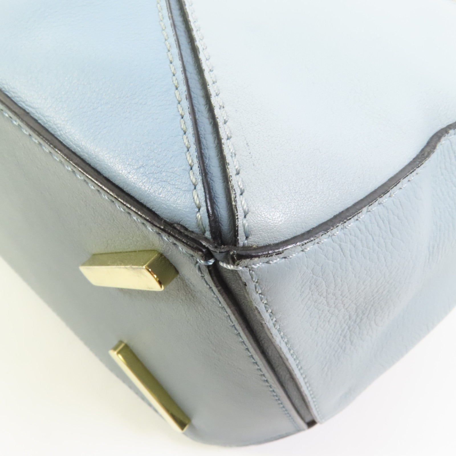 LOEWE 牛皮皮革Puzzle Medium金扣手挽肩背兩用袋