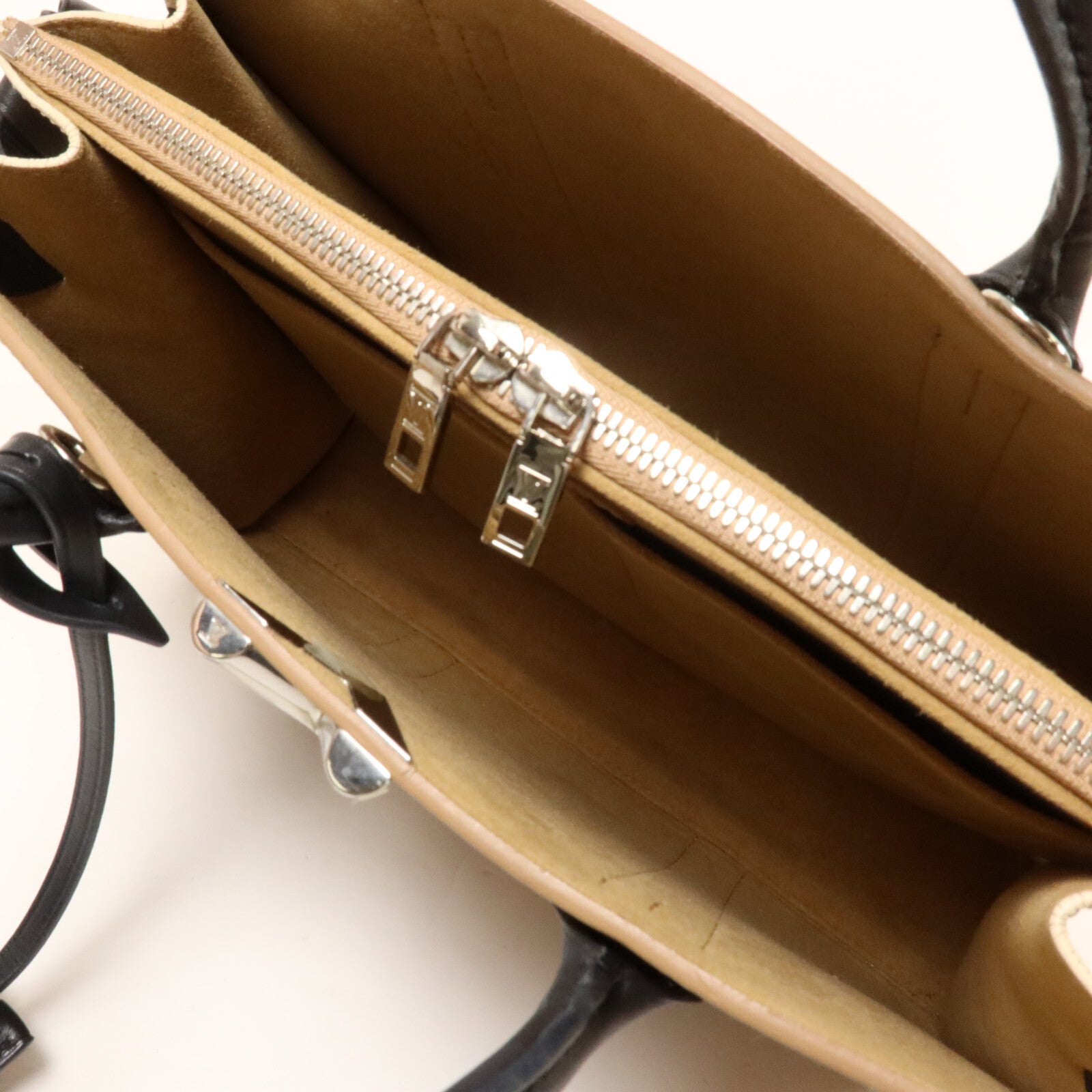 LOUIS VUITTON 牛皮皮革Very Tote MM手挽肩背兩用袋