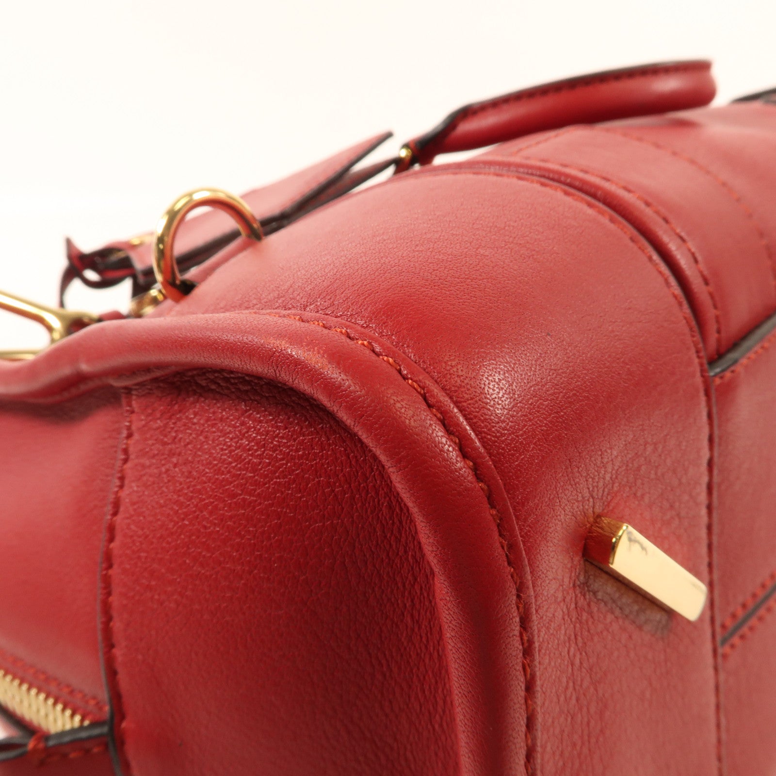 LOEWE 牛皮皮革Amazona Bag金扣手挽肩背兩用袋