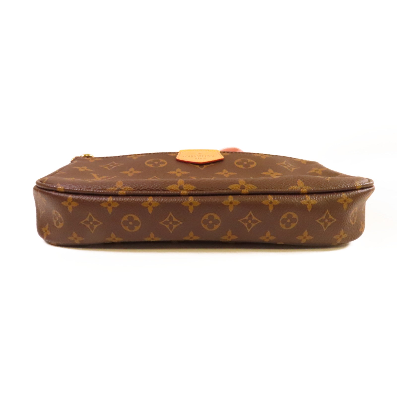 LOUIS VUITTON Monogram Multi Pochette Accessoires Shoulder Bag金扣肩背袋啡色