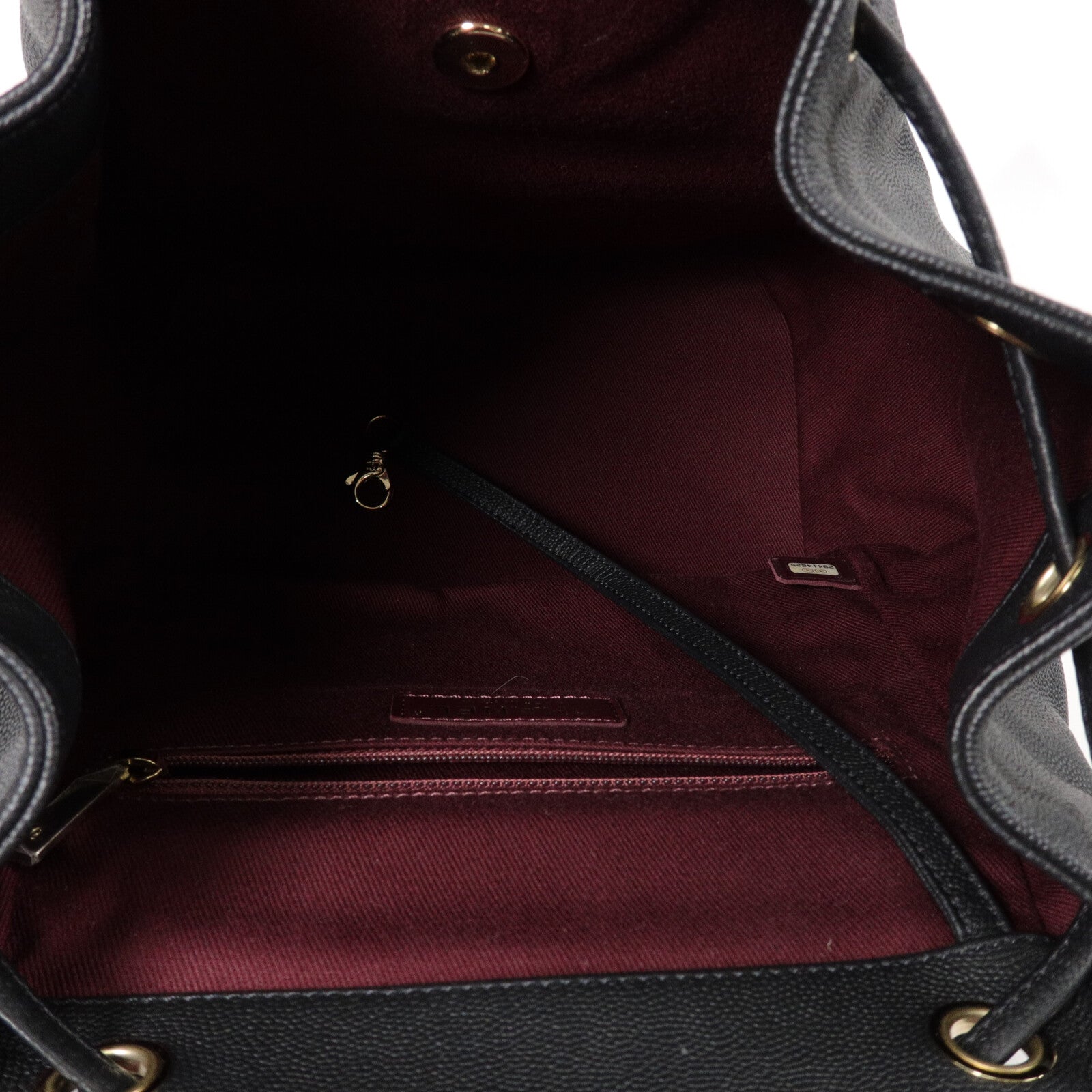 CHANEL 牛皮皮革Business Affinity Backpack鏈帶背包