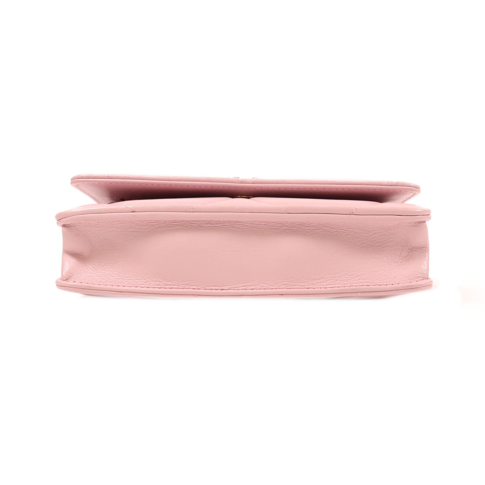 CHANEL 羊皮皮革19 WOC Wallet On Chain鏈帶手挽肩背兩用袋