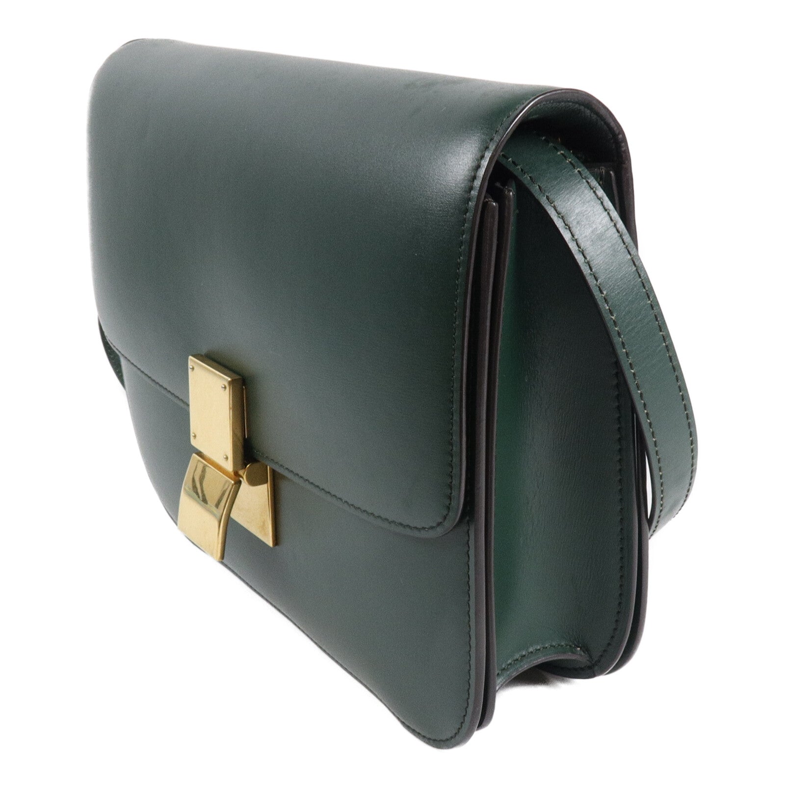 CELINE 牛皮皮革Classic Box肩背袋