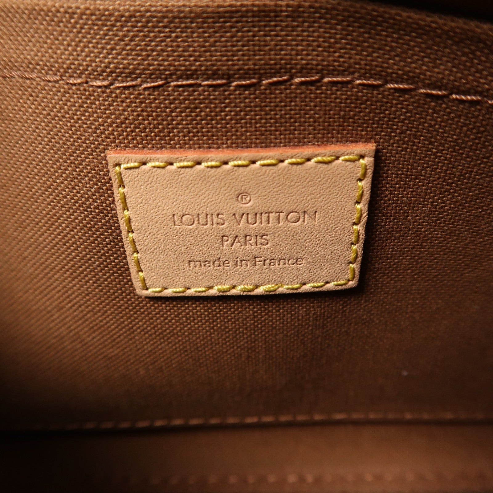 LOUIS VUITTON Monogram Multi Pochette Accessoires金扣肩背袋棕色