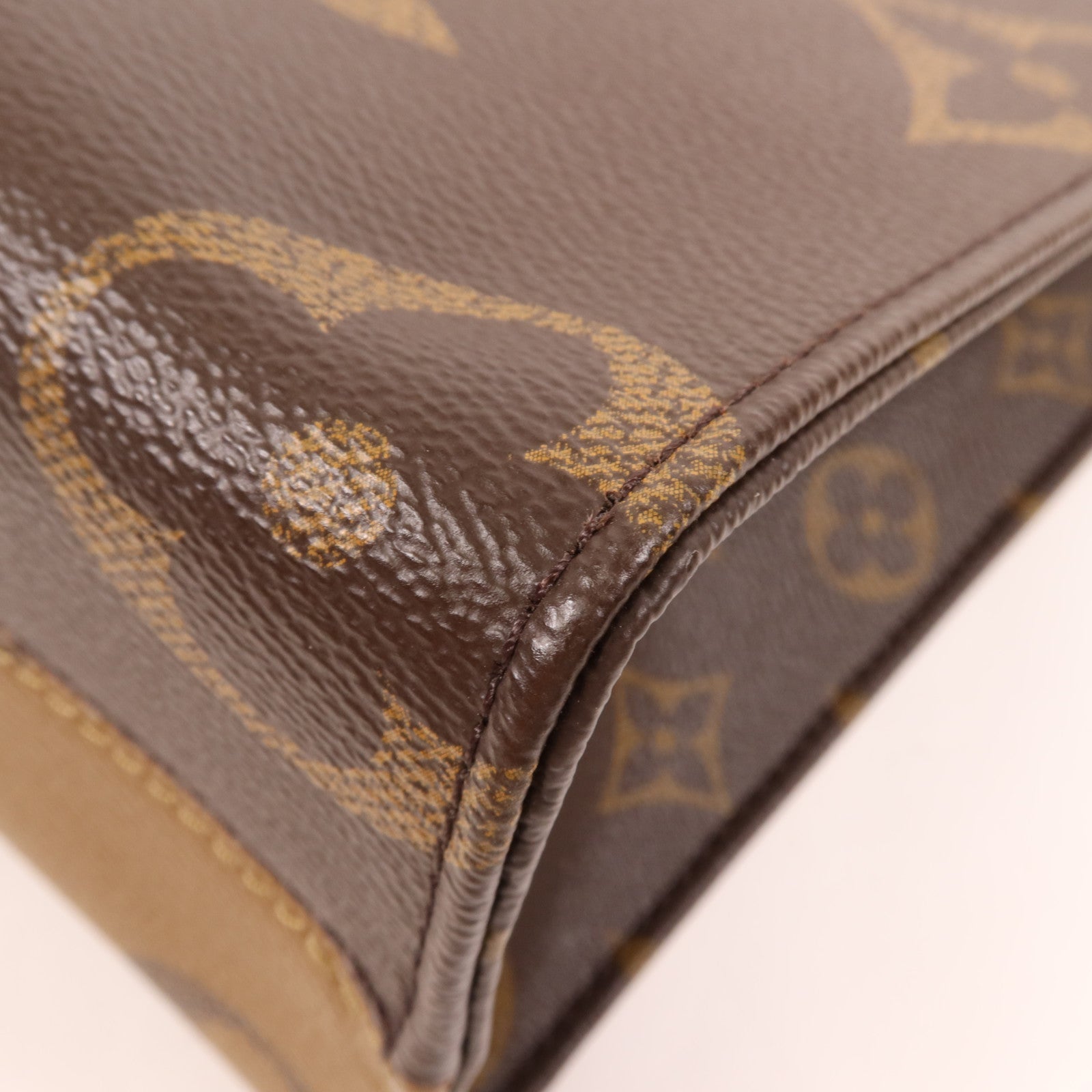 LOUIS VUITTON Monogram Giant OnTheGo PM金扣手挽肩背兩用袋