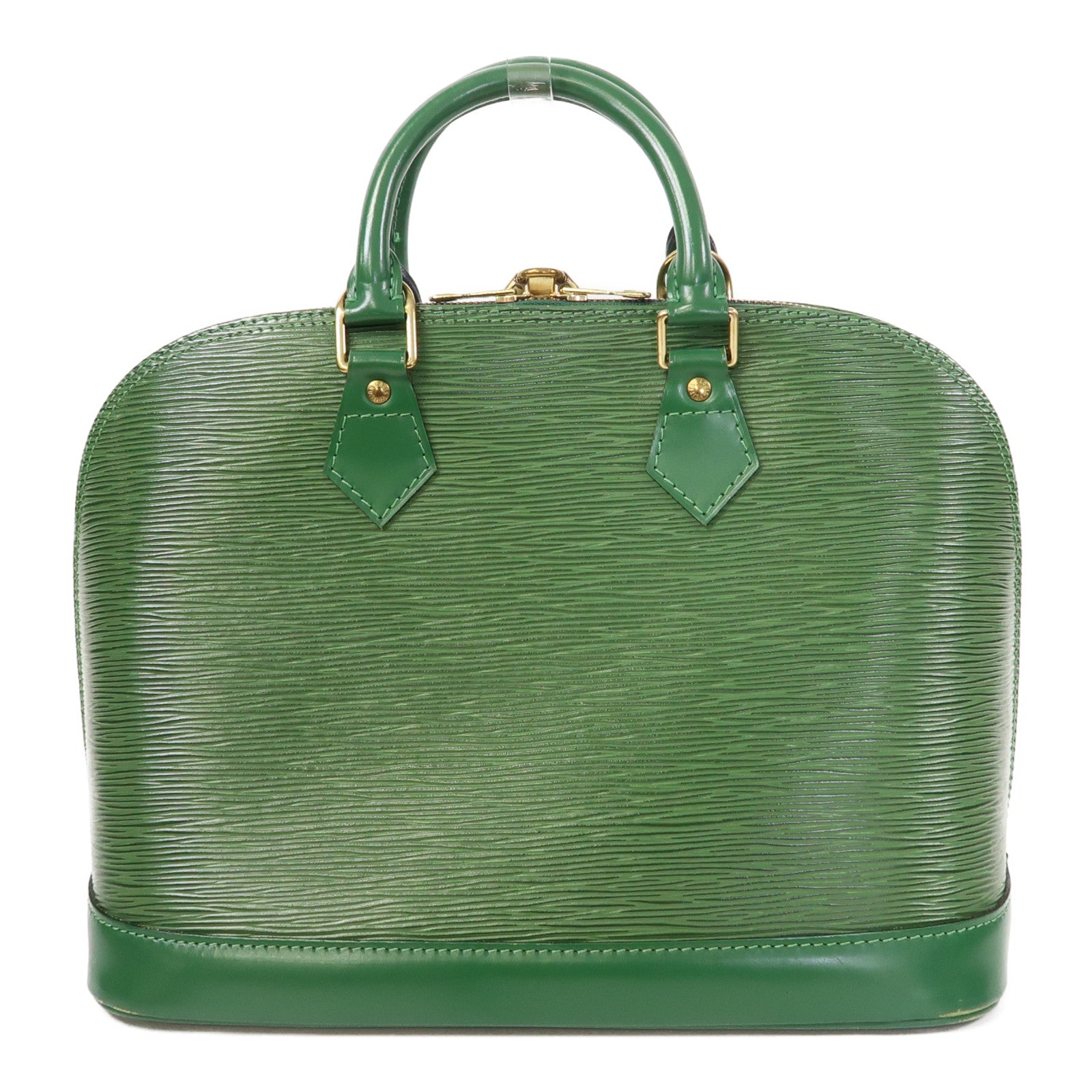 LOUIS VUITTON 【激減優惠】Epi Alma金扣手挽袋綠色