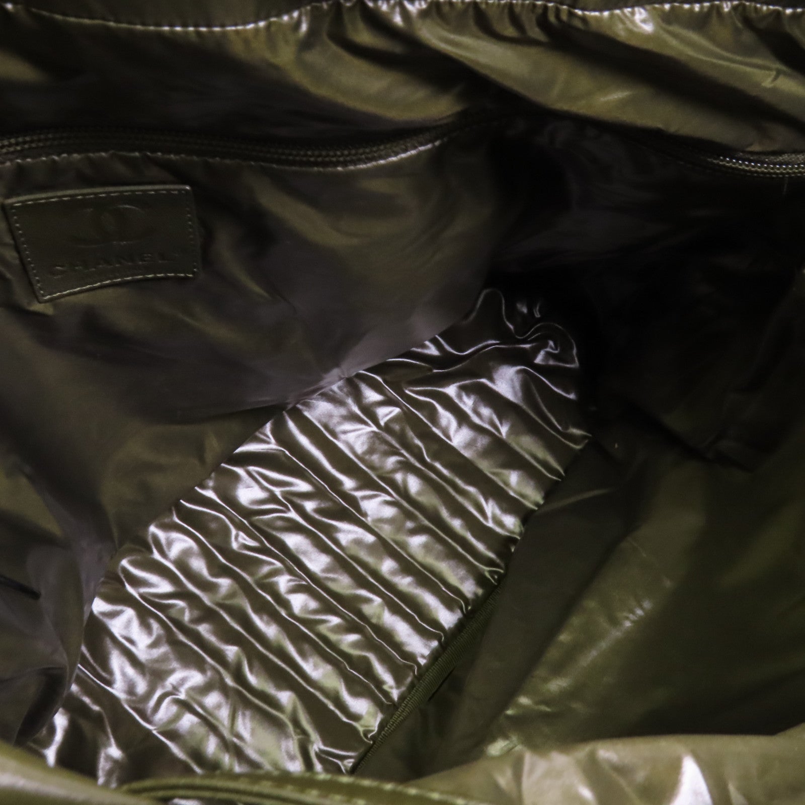 CHANEL 尼龍Tote Bag肩背袋