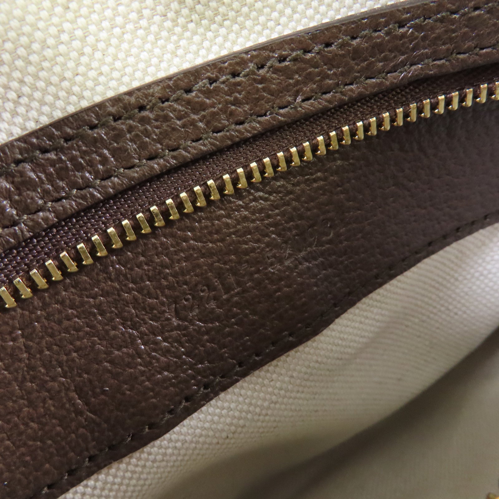 GUCCI 【激減優惠】塗層帆布Ophidia GG Shoulder Bag金扣肩背袋啡色