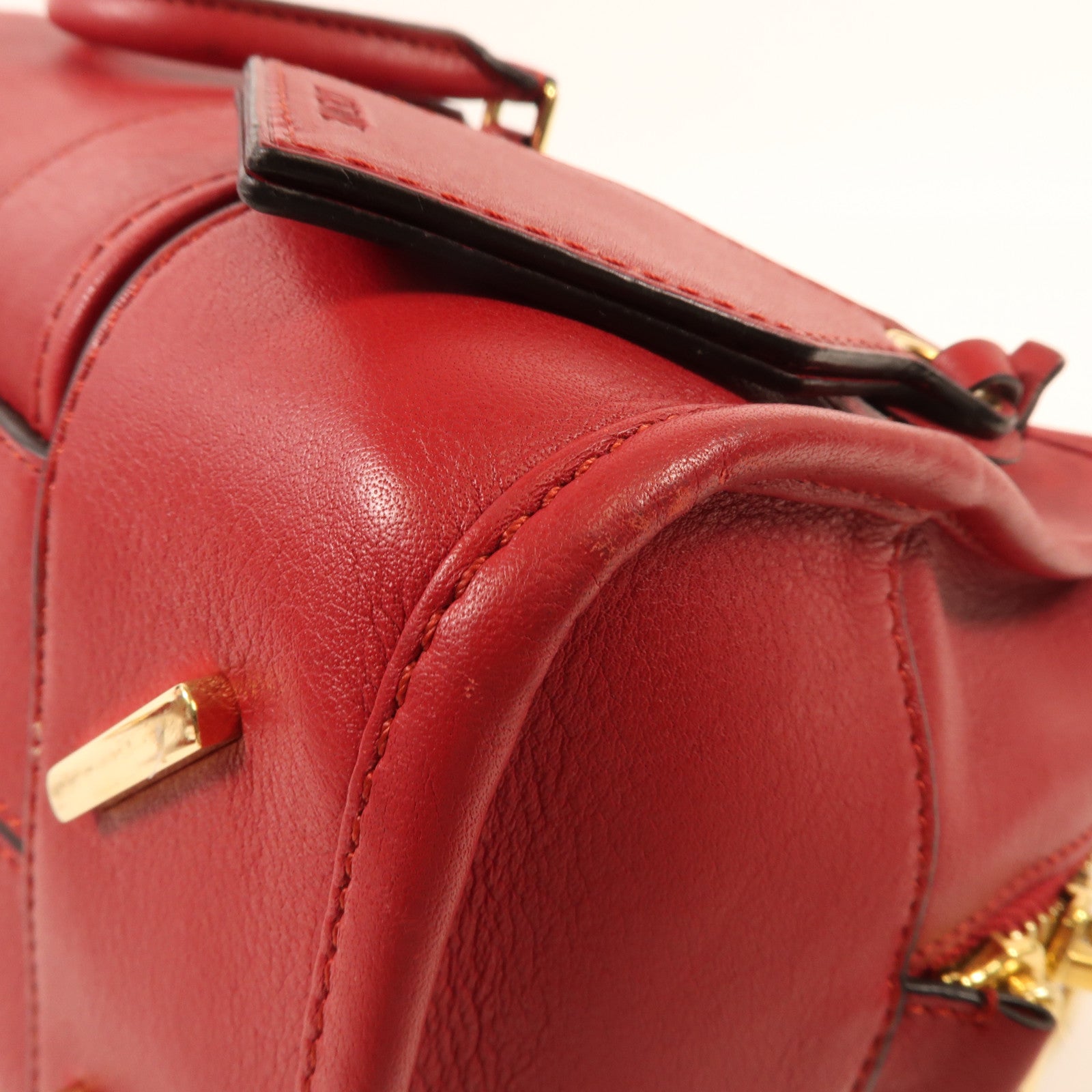 LOEWE 牛皮皮革Amazona Bag金扣手挽肩背兩用袋
