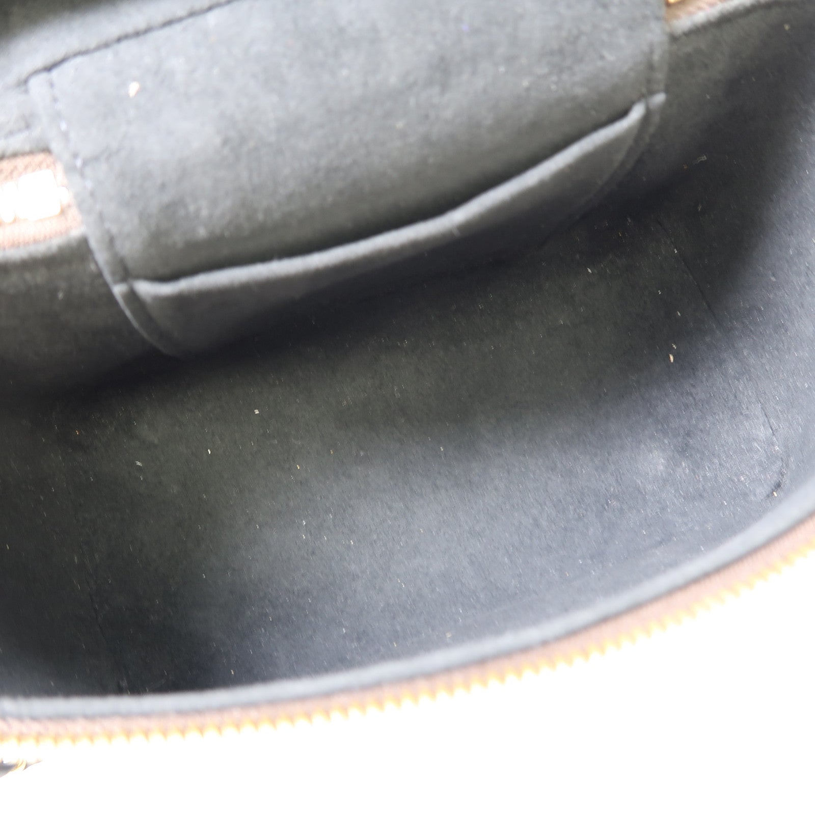 LOUIS VUITTON Monogram Reverse Vanity NV PM金扣手挽肩背兩用袋啡色