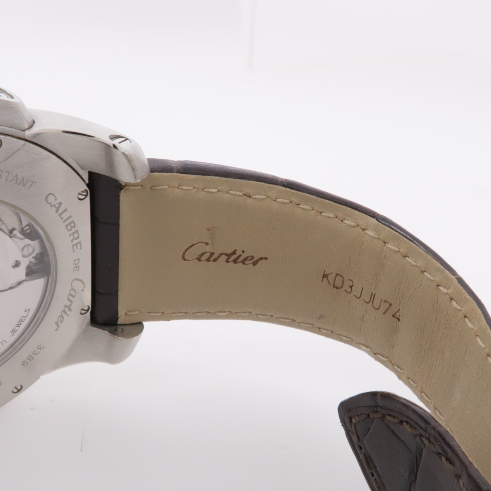 CARTIER Calibre de Cartier W7100051 Automatic Watch Stainless Steel 18K YG