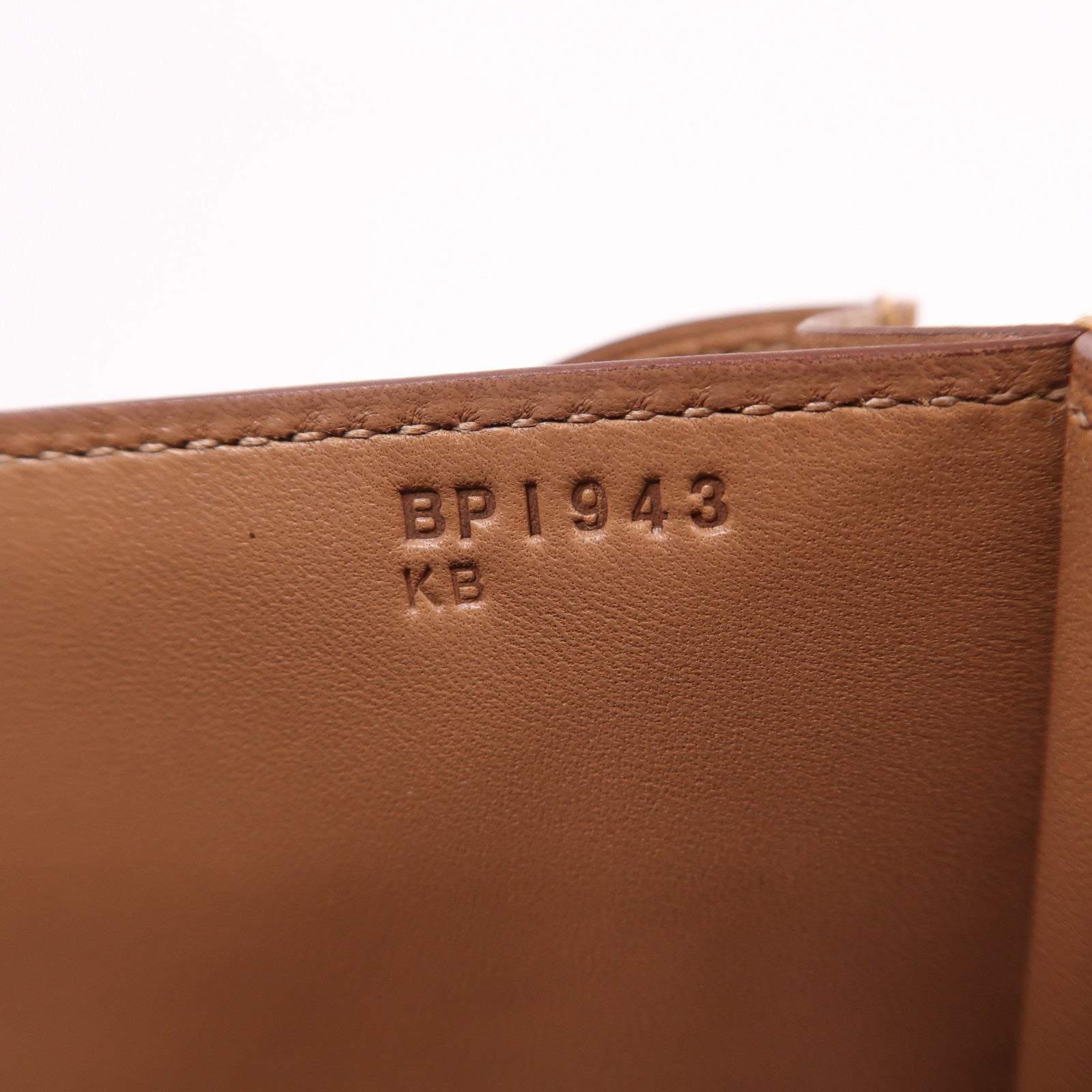 HERMES Chevre皮革Constance Mini金扣肩背袋