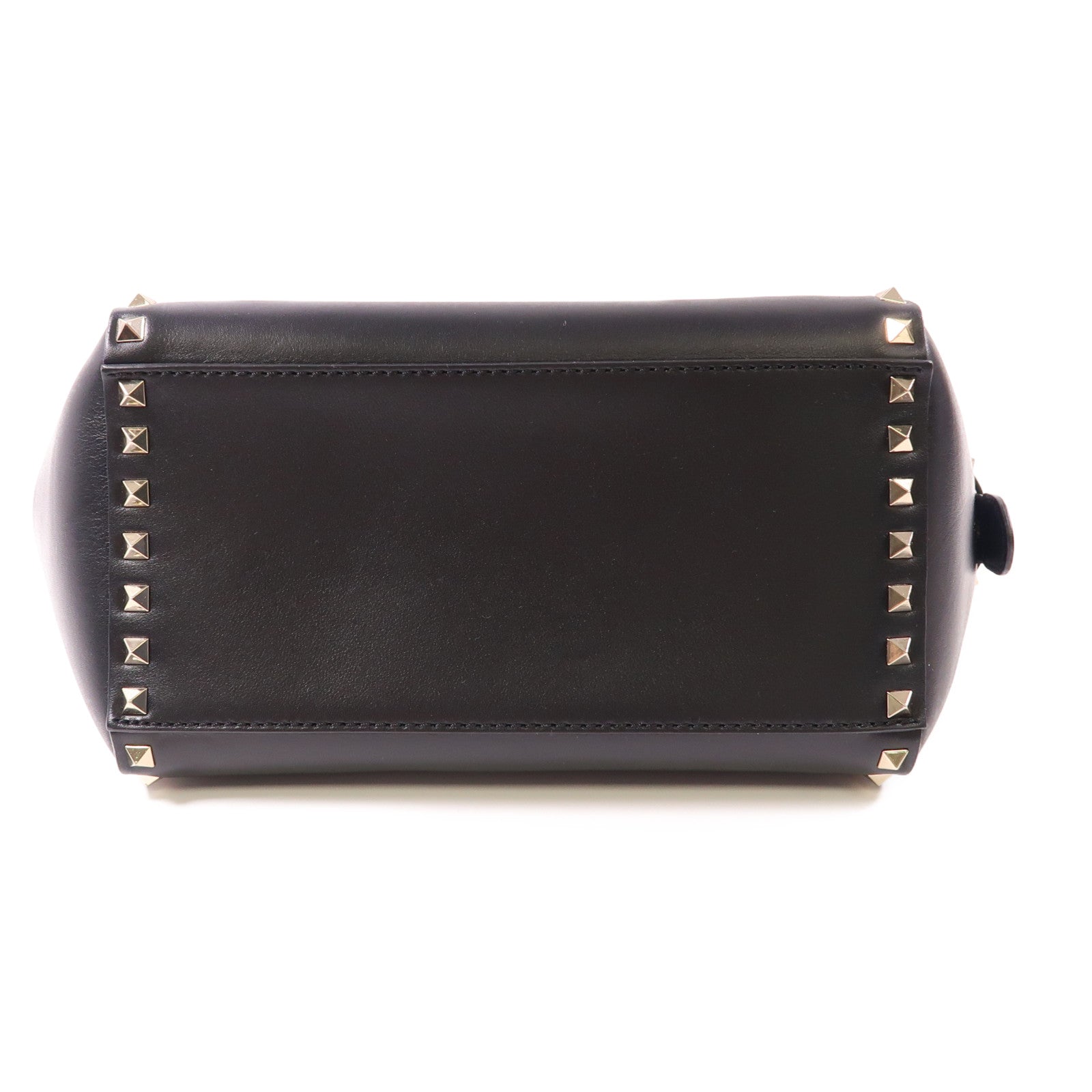 Valentino 牛皮皮革2way Shoulder金扣手挽肩背兩用袋