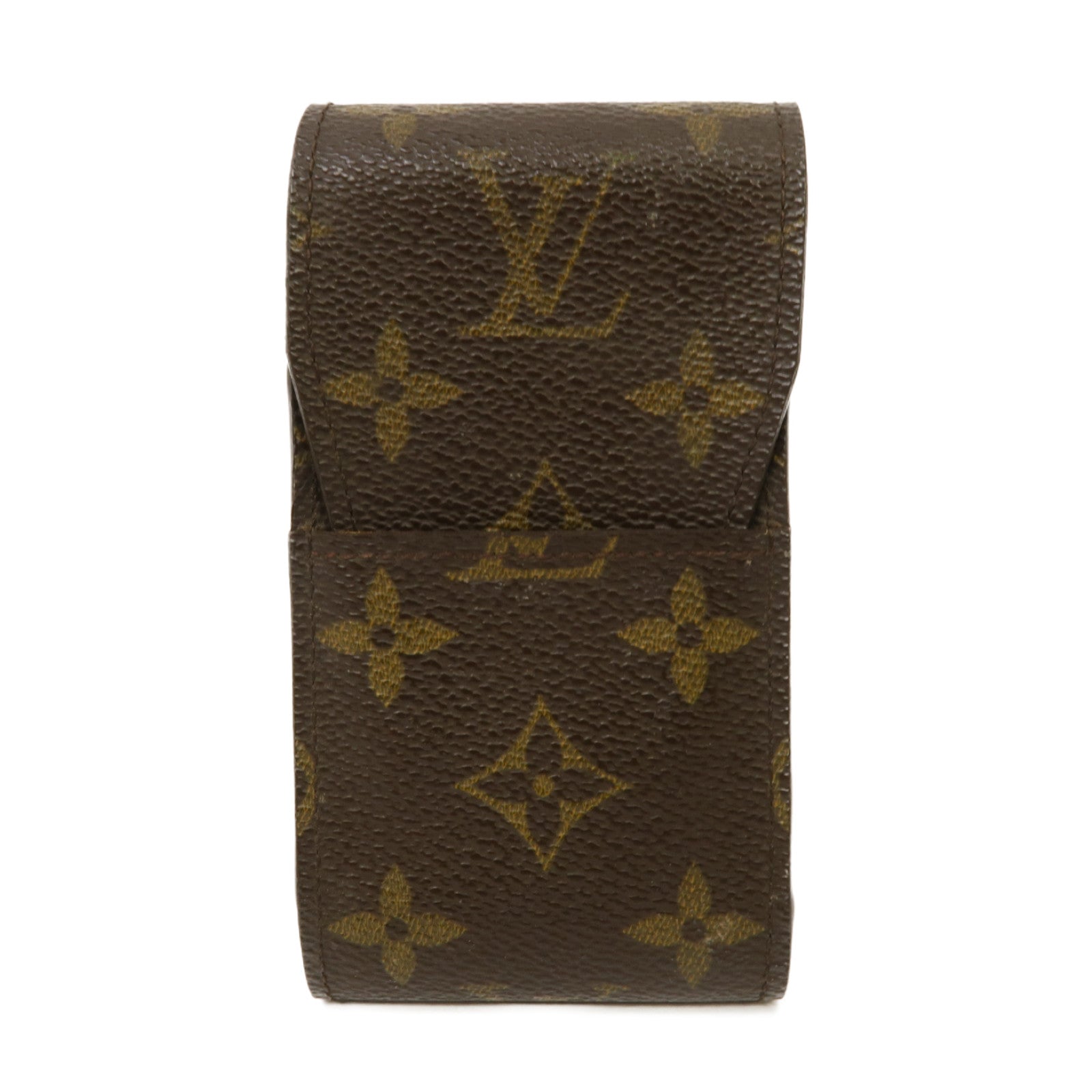 LOUIS VUITTON Monogram Etui Cigarettes Case煙盒啡色