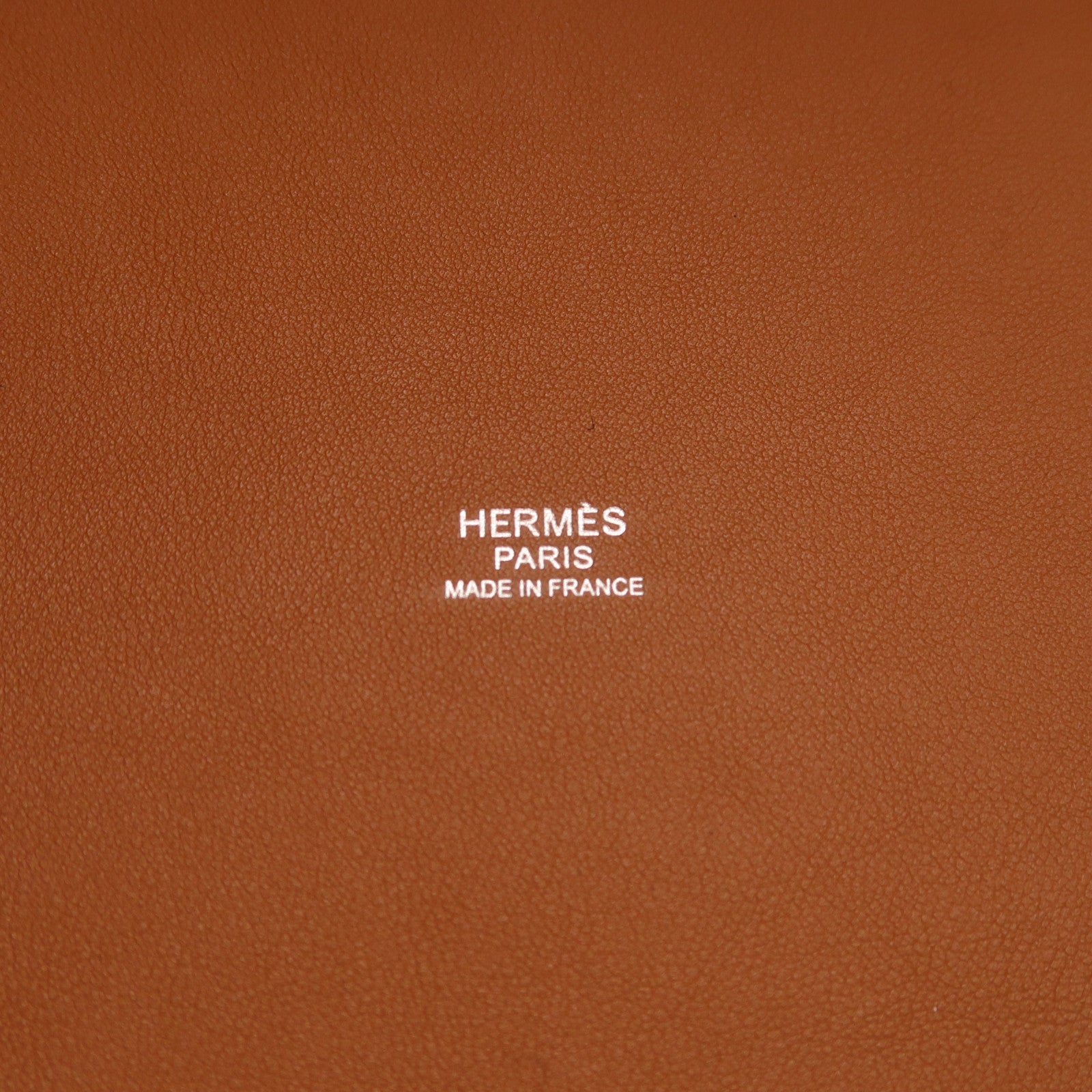 HERMES 毛氈Picotin MM銀扣手挽袋Gris Clair