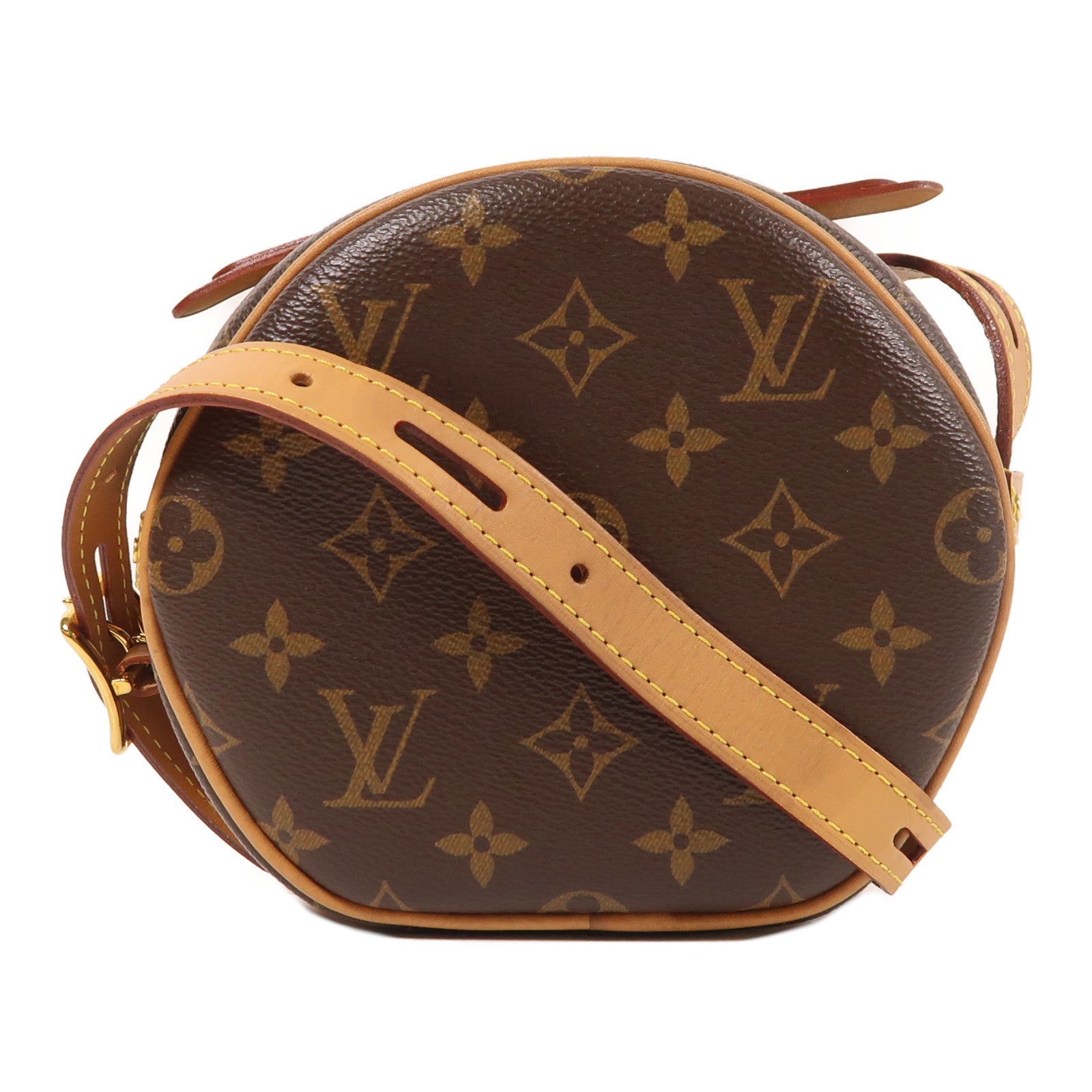 LOUIS VUITTON Monogram Boite Chapeau金扣肩背袋