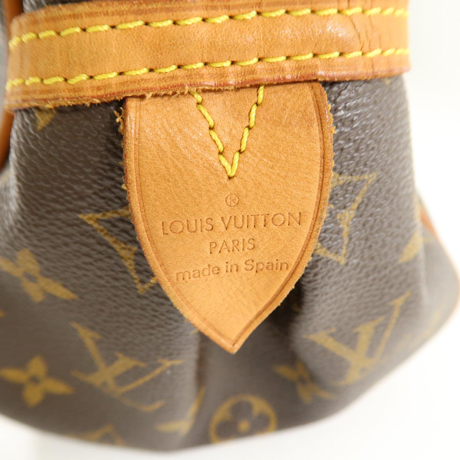 LOUIS VUITTON Monogram Montorgueil PM金扣肩背袋棕色