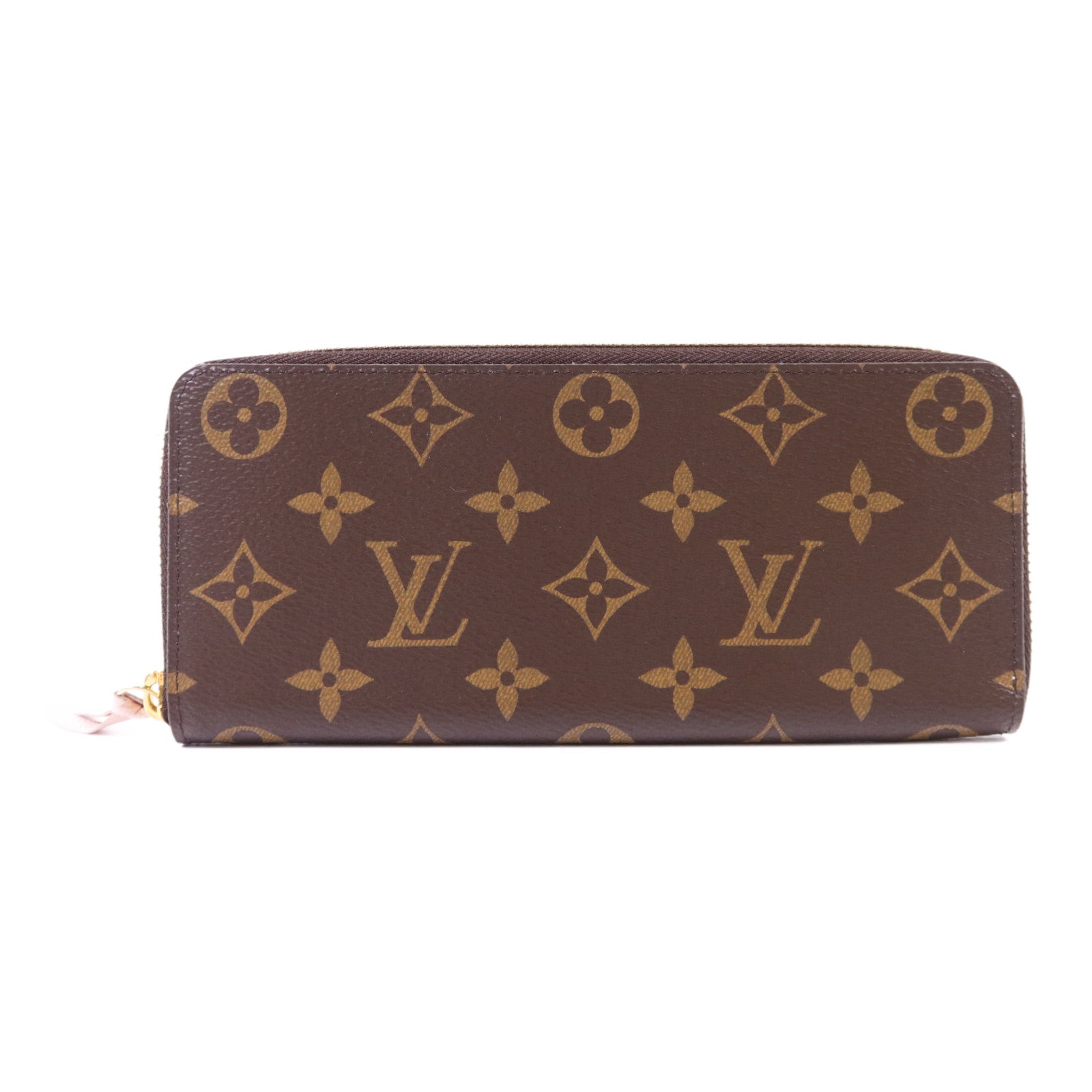 LOUIS VUITTON Monogram Clemence金扣長錢包