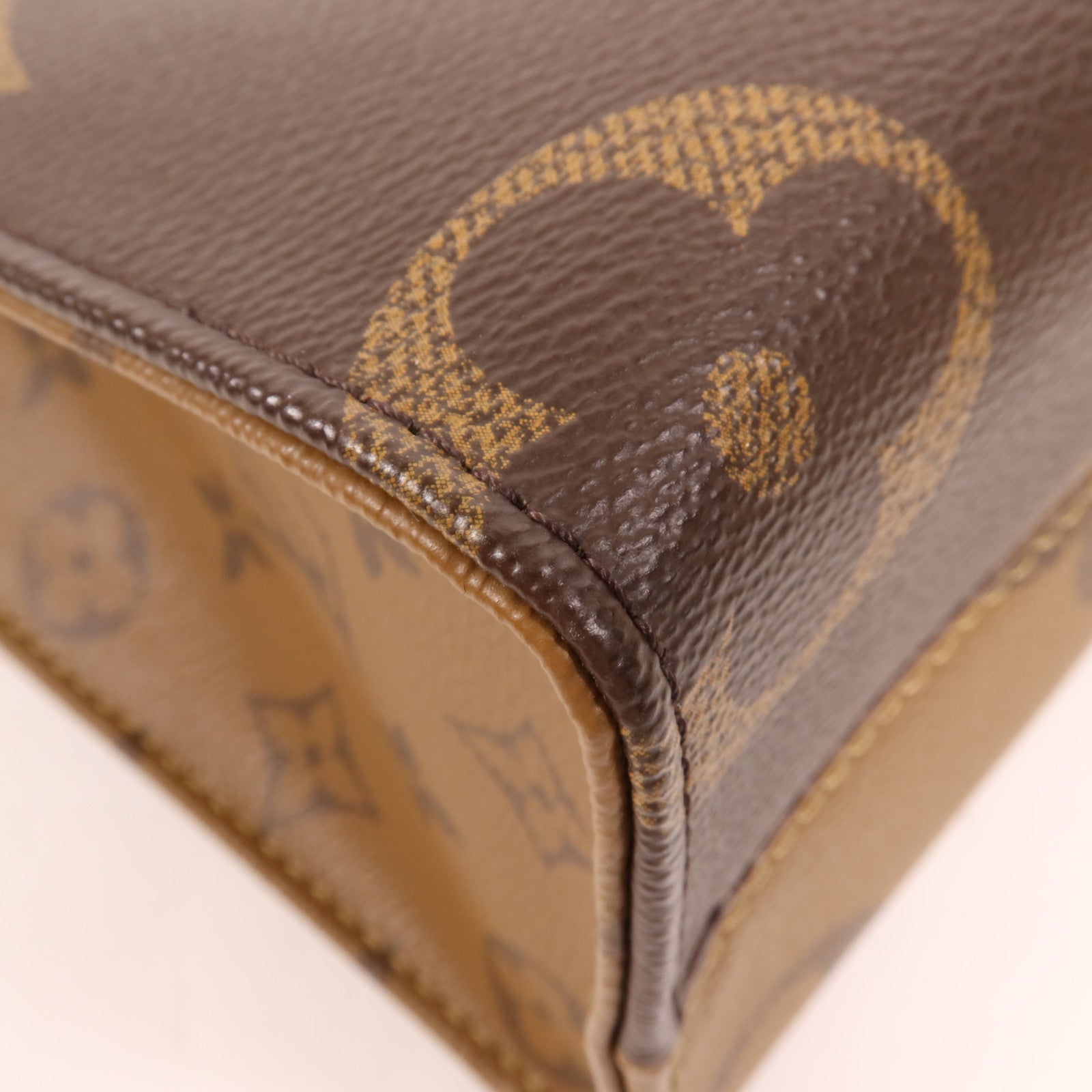 LOUIS VUITTON Monogram Giant OnTheGo PM金扣手挽肩背兩用袋
