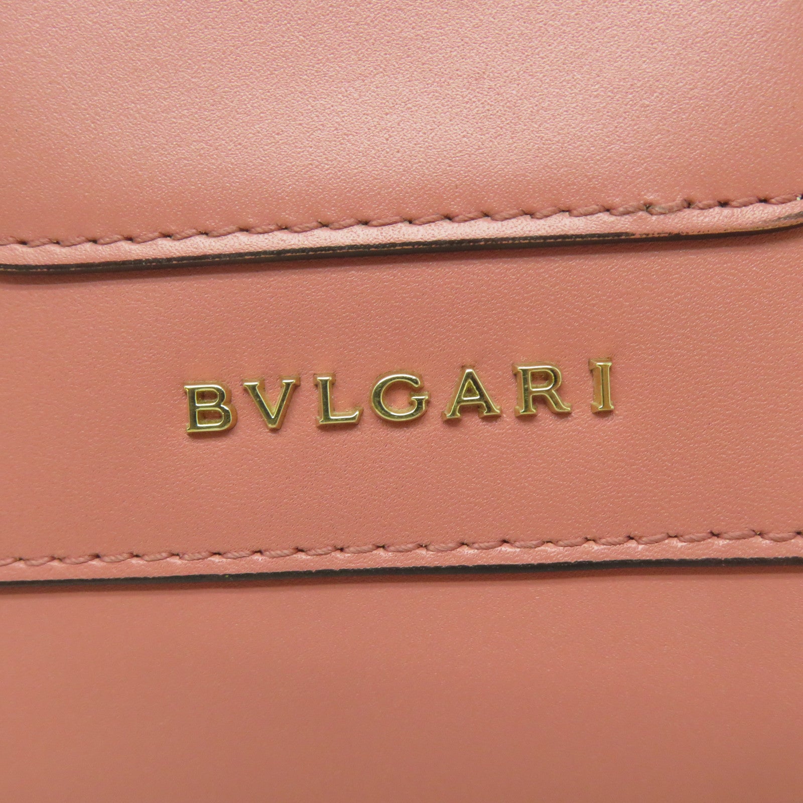 BVLGARI (PRICE DOWN) GWH Serpenti Forever 2Way Shoulder Handbag Calfskin Leather Pink