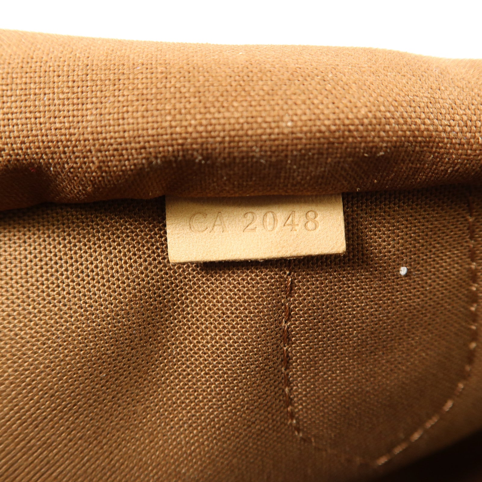 LOUIS VUITTON Monogram Montorgueil PM金扣肩背袋棕色