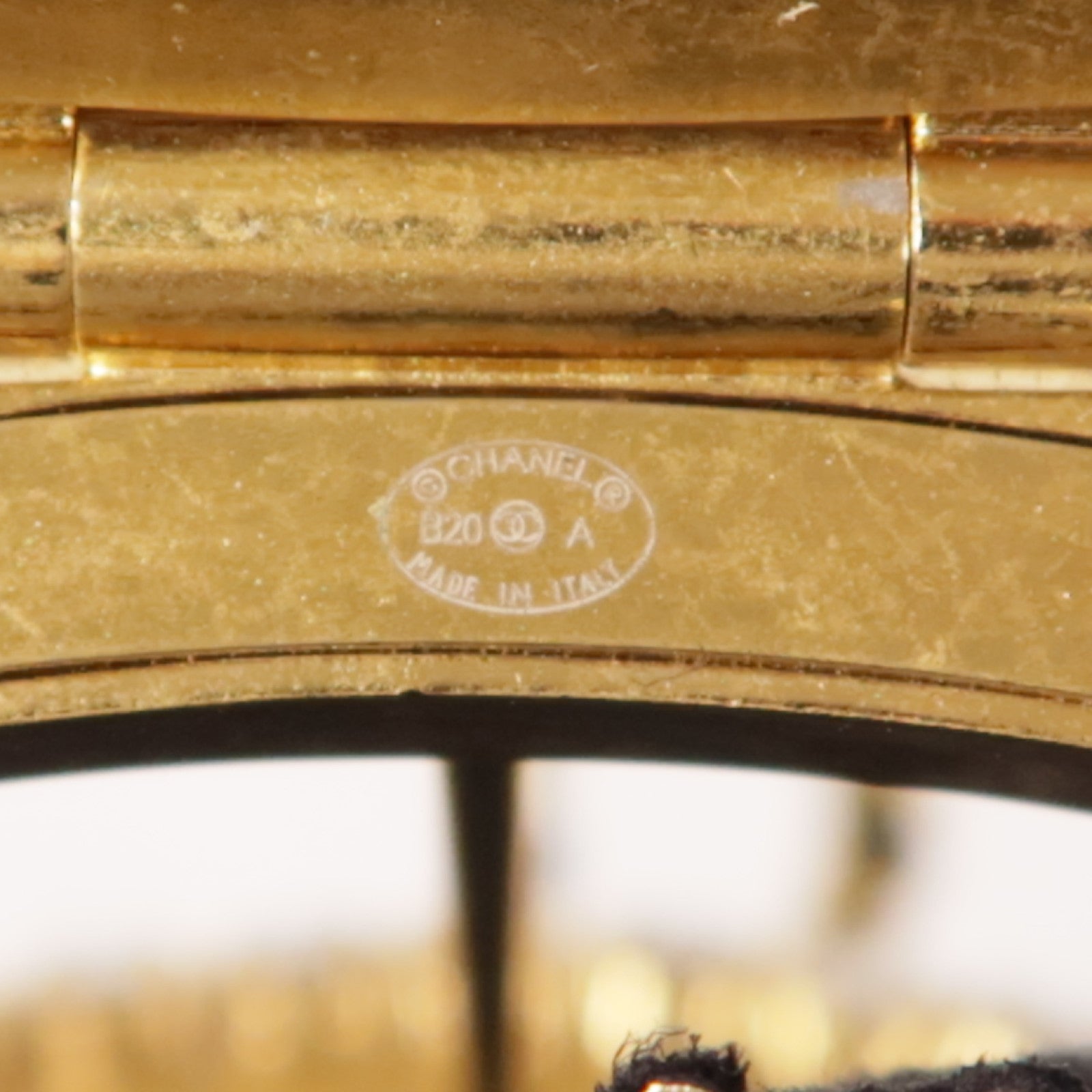 CHANEL 鍍金Bird Cage Chain Hand Bag手挽袋