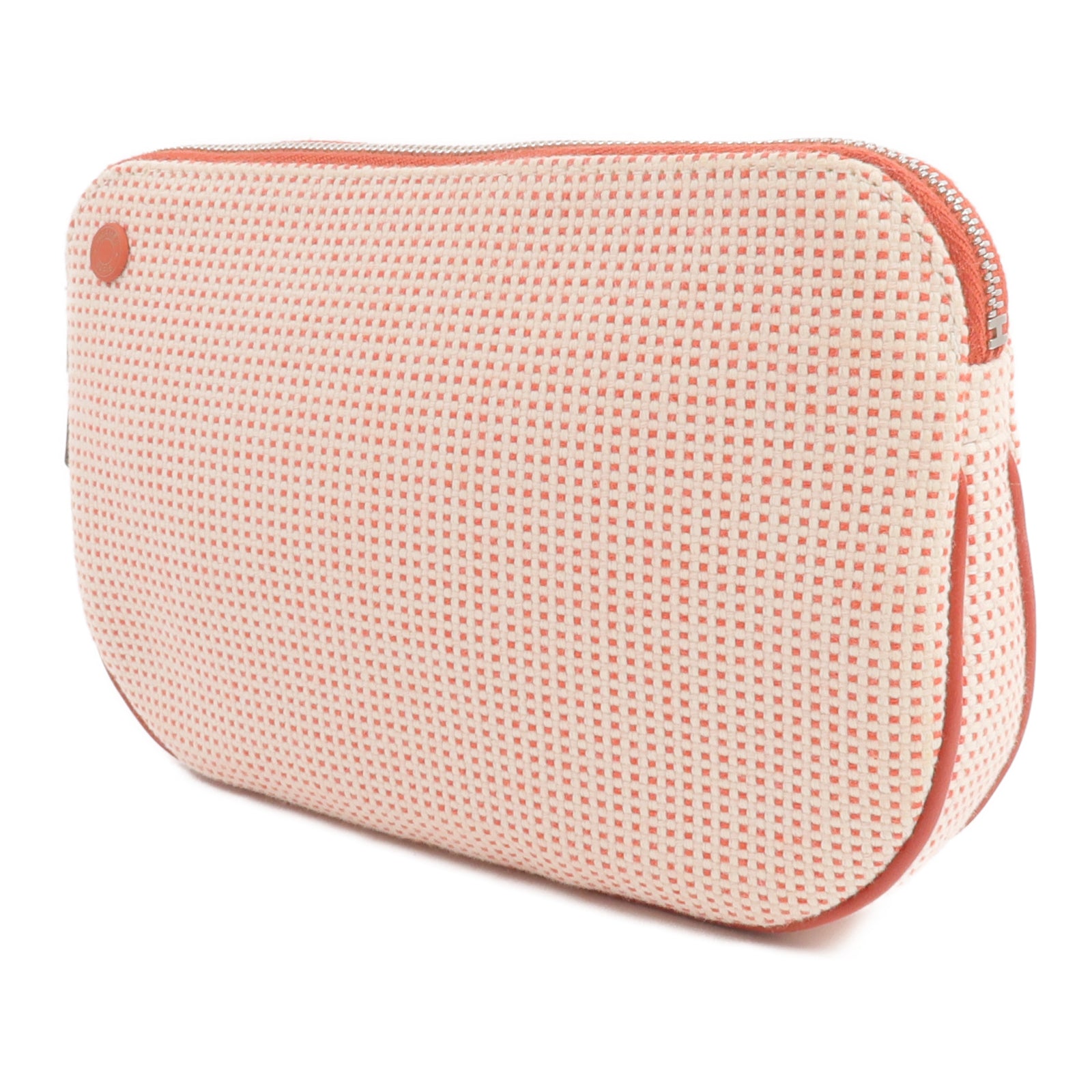 HERMES H Canvas Echappee Case手拿包Vermillon