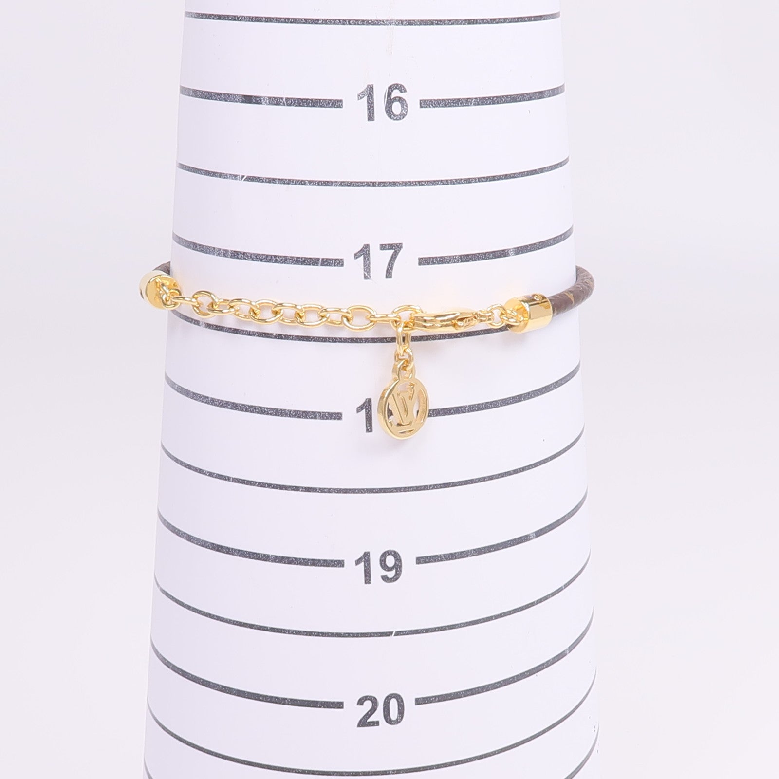 LOUIS VUITTON Monogram/金屬Vivienne Snow Bracelet手鏈