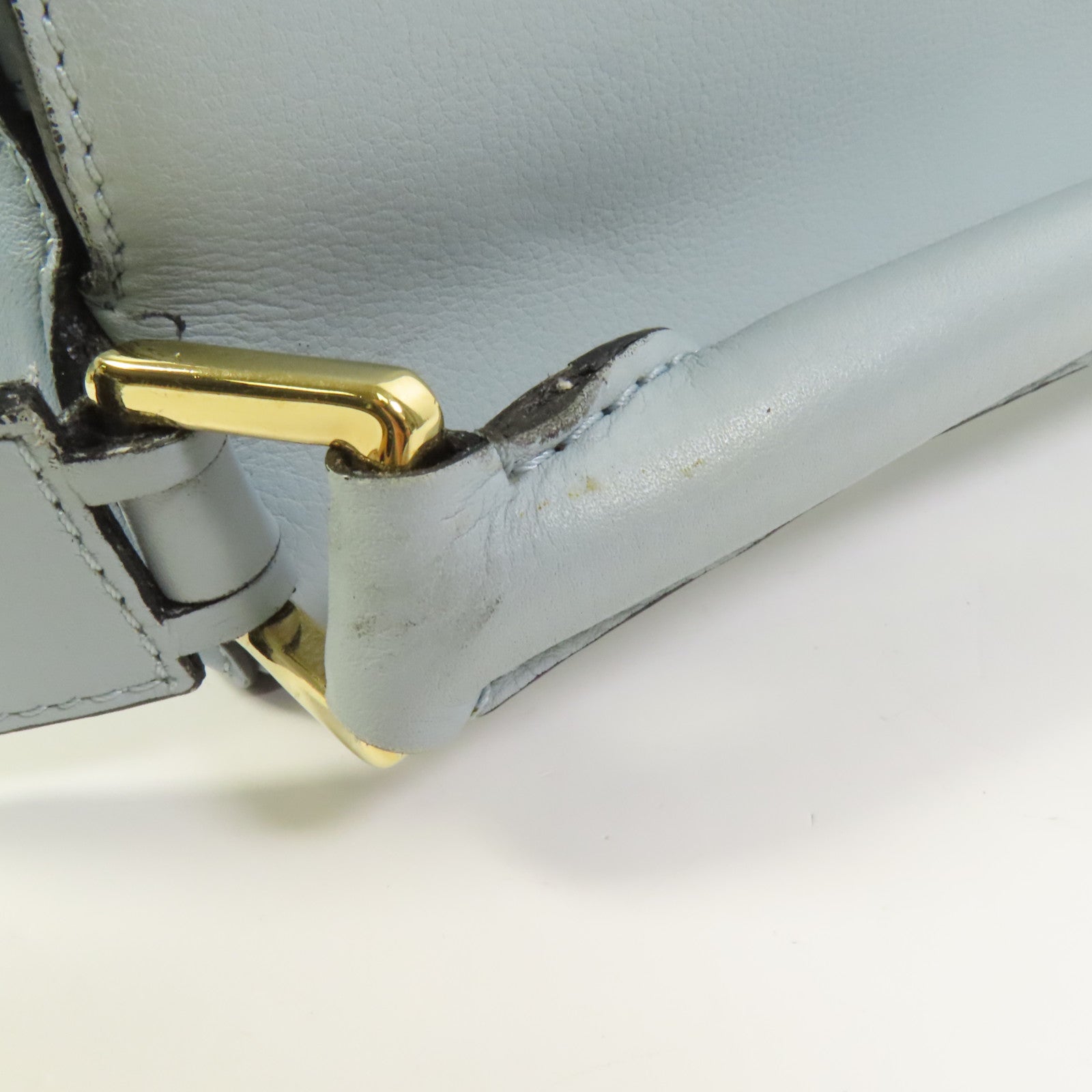 LOEWE 牛皮皮革Puzzle Medium金扣手挽肩背兩用袋