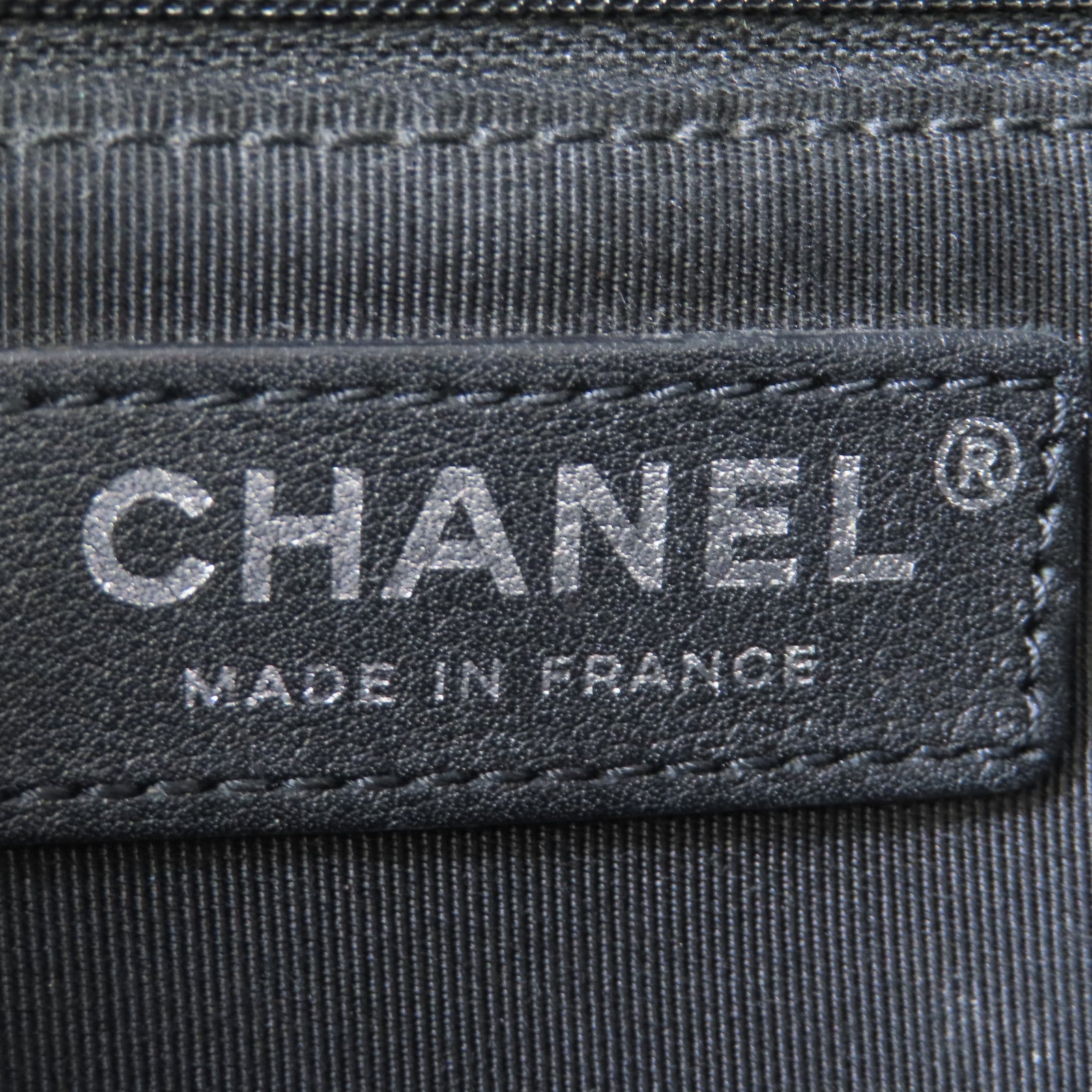 CHANEL 菱格牛皮皮革2way Shoulderbag銀扣手挽肩背兩用袋黑色