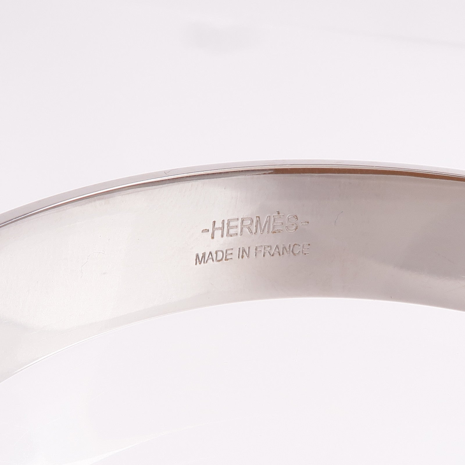 HERMES 金屬/Epsom皮革Impulsif手鐲