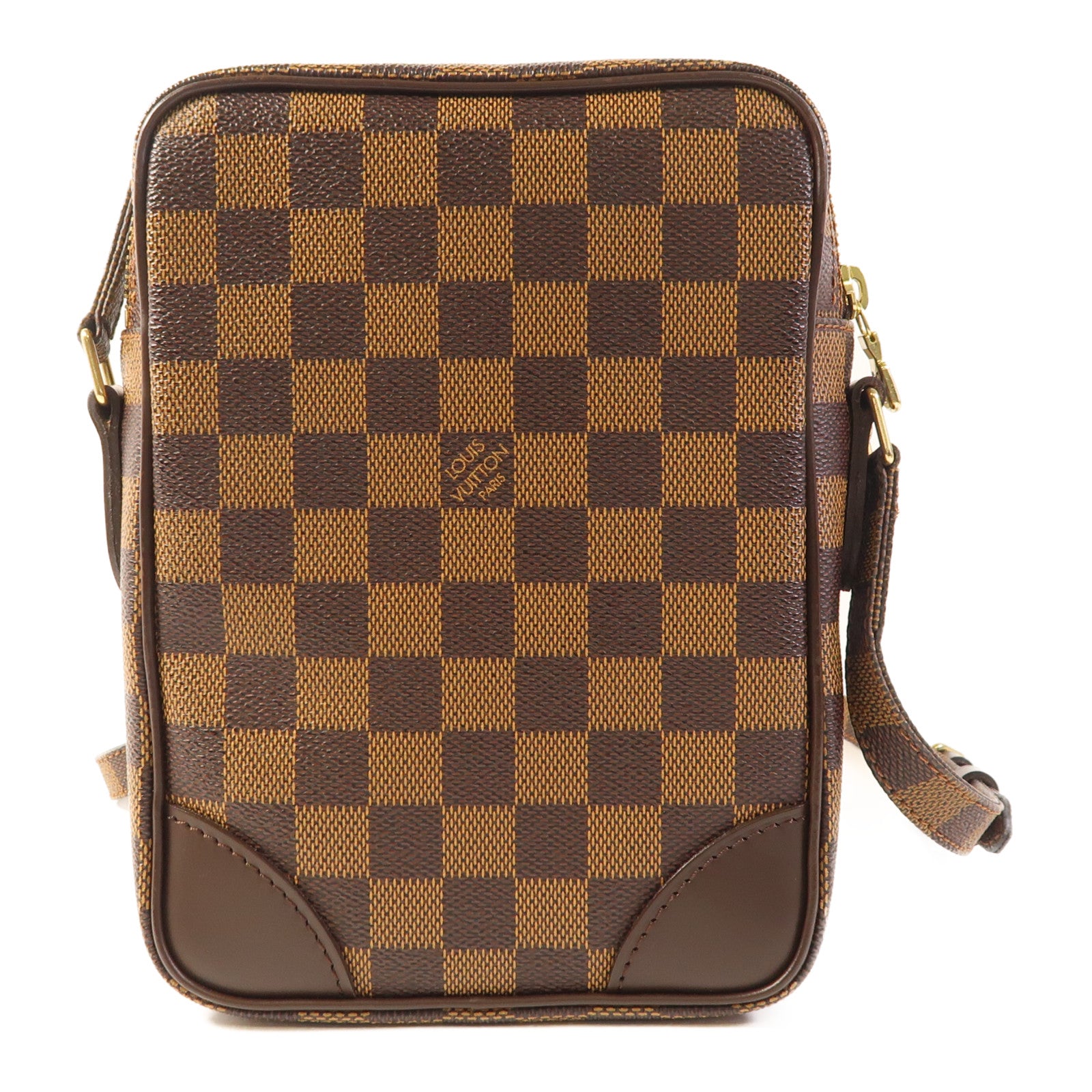 LOUIS VUITTON Damier Amazon金扣肩背袋