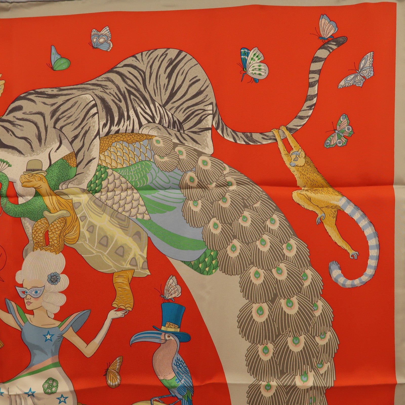 HERMES 絲質Scarf 90x90絲巾