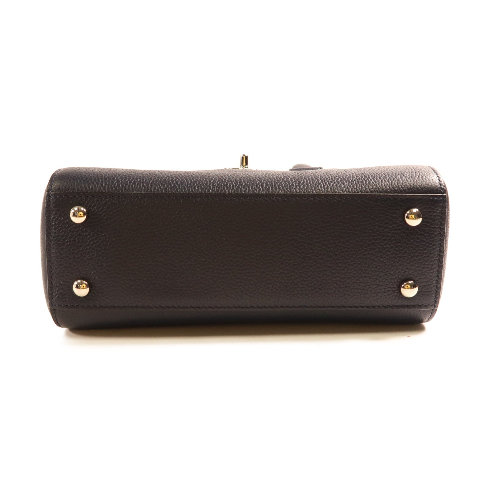 CHANEL 牛皮皮革2Way Shoulder Bag銀扣手挽肩背兩用袋