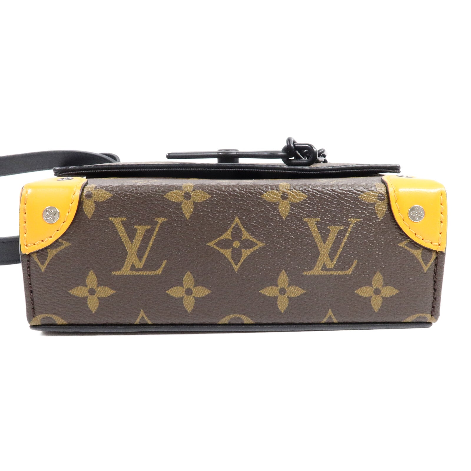 LOUIS VUITTON Monogram Macassar Steamer Wearable Wallet肩背袋
