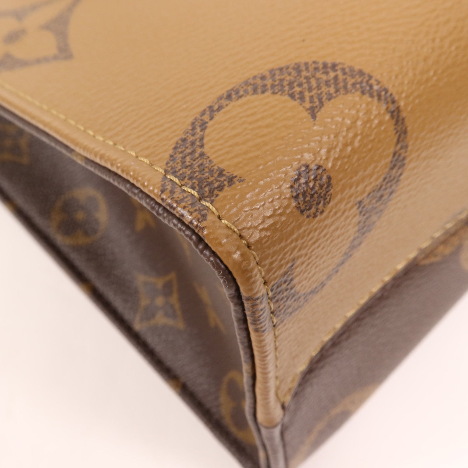 LOUIS VUITTON Monogram Giant OnTheGo PM金扣手挽肩背兩用袋