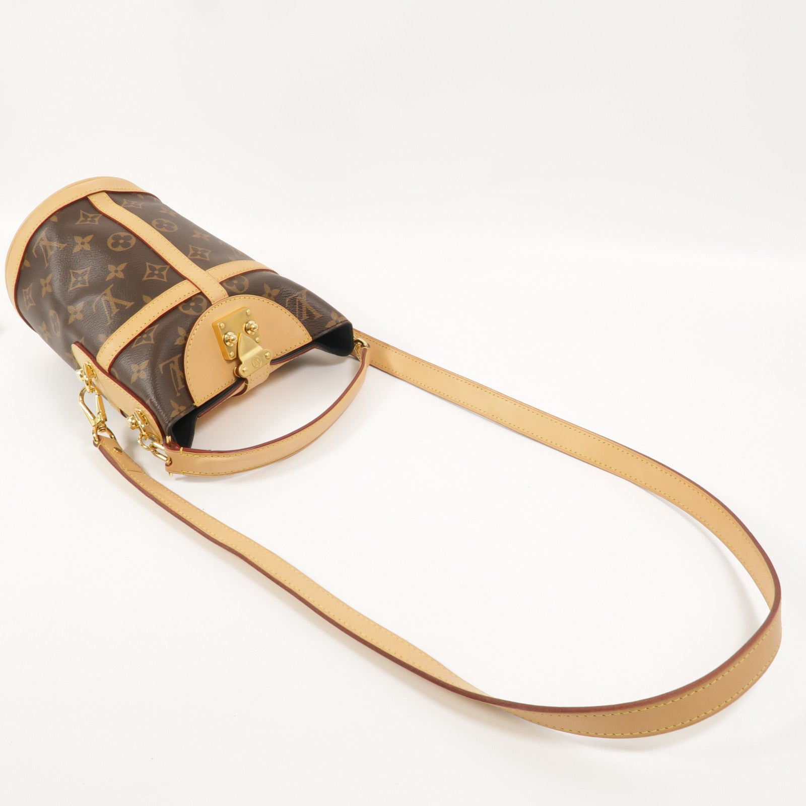 LOUIS VUITTON Monogram Duffle手挽肩背兩用袋