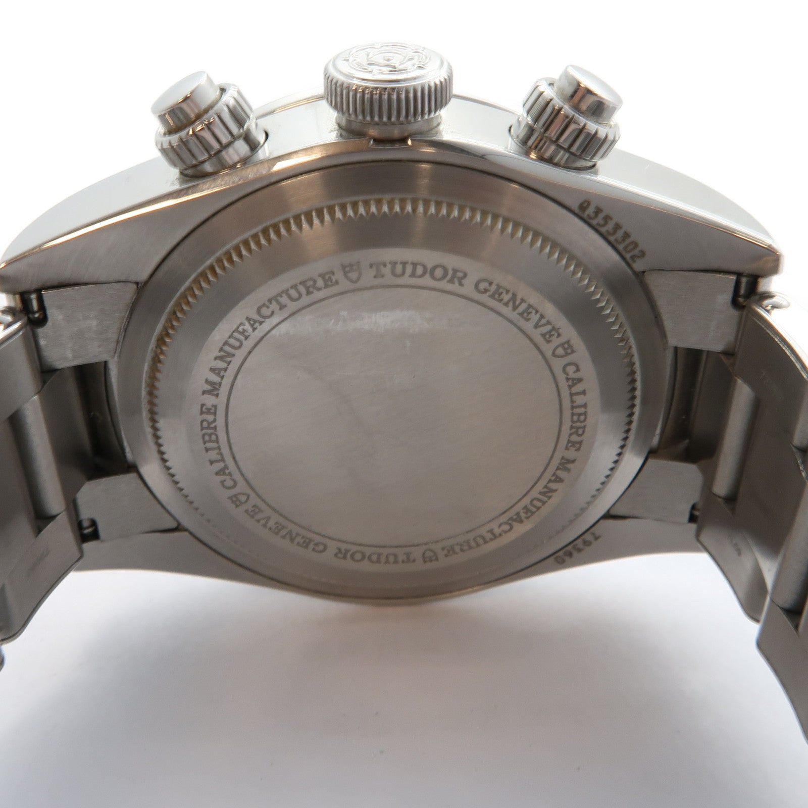 TUDOR Black Bay Chrono不鏽鋼手錶自動機芯黑色